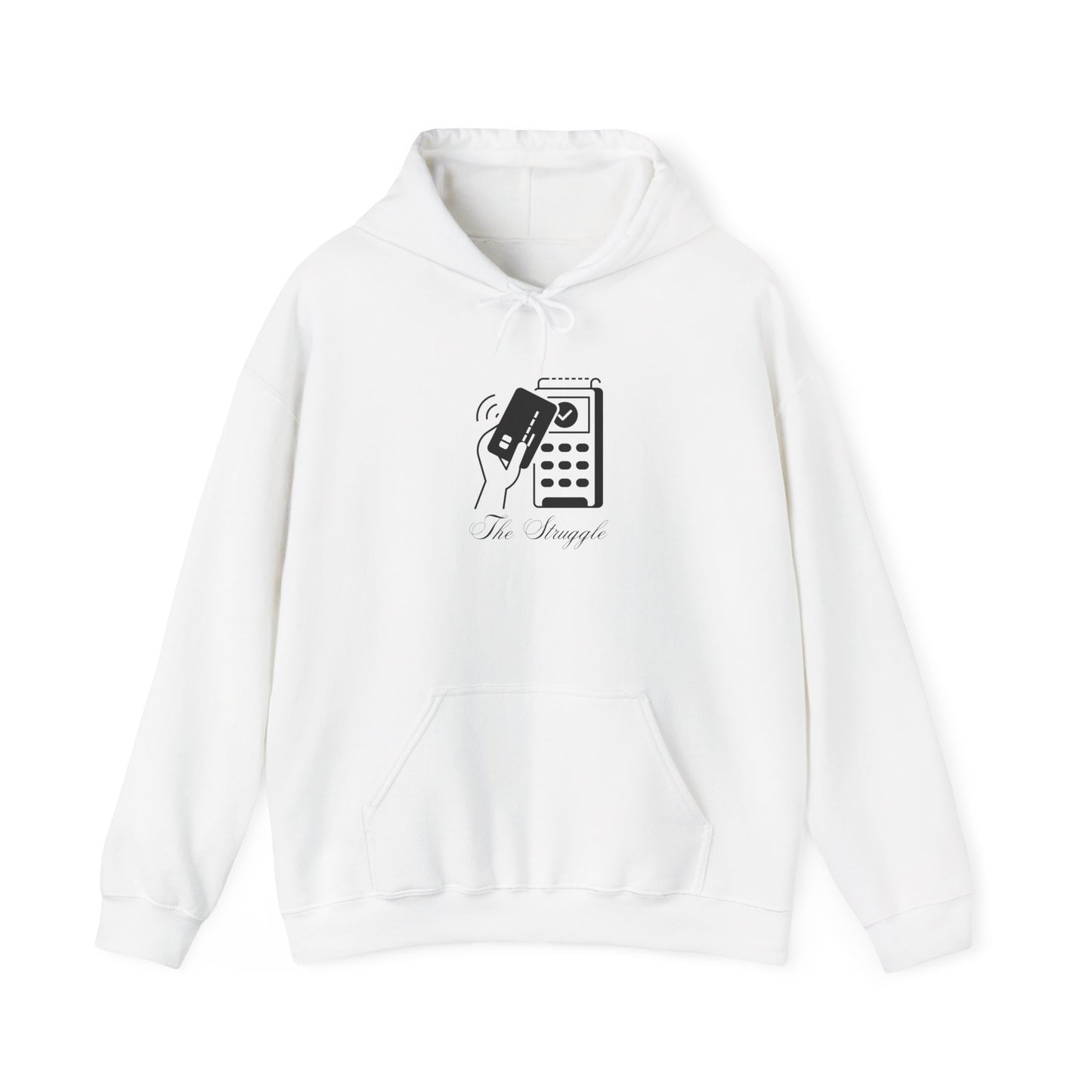 The Struggle Unisex Heavy Blend™ Hooded Sweatshirt Pullover Broke Need Money Sweater Hoodie