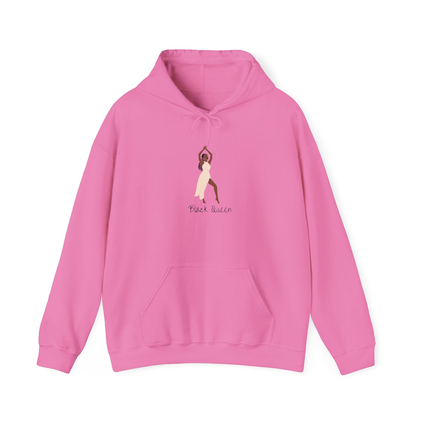 Black Queen Hoodie Unisex Heavy Blend™ Hooded Sweatshirt African American Woman Black Girl Black Woman Pullover Sweater