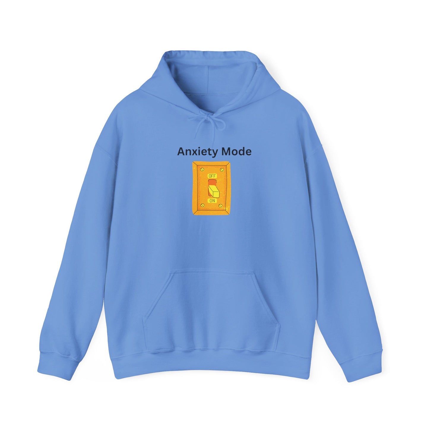 Anxiety Mode Hoodie Unisex Pullover Hooded Sweatshirt Pullover Sweater