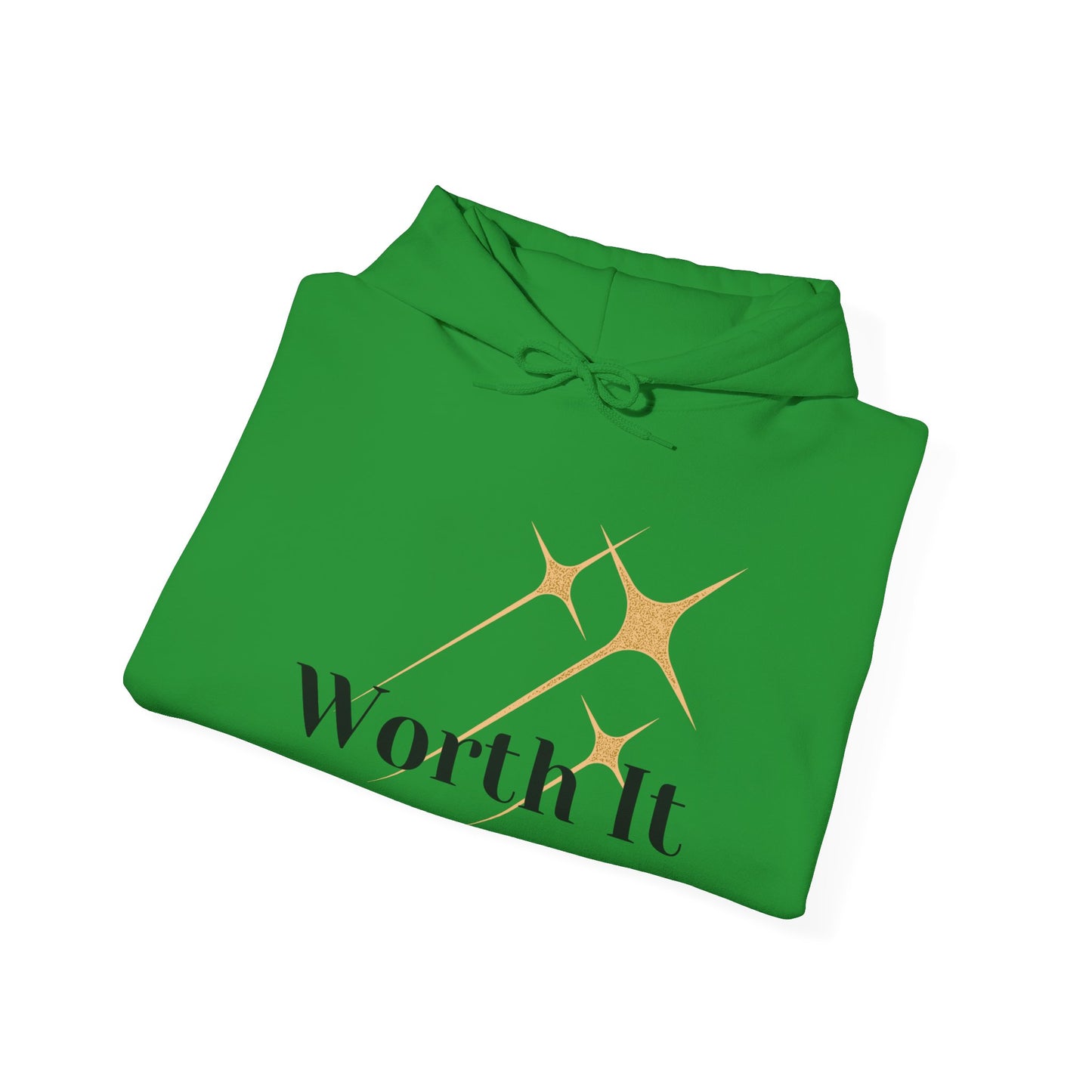 Worth It Unisex Heavy Blend™ Hooded Sweatshirt Self Love Confident Self Confidence Baddie Catch Siren