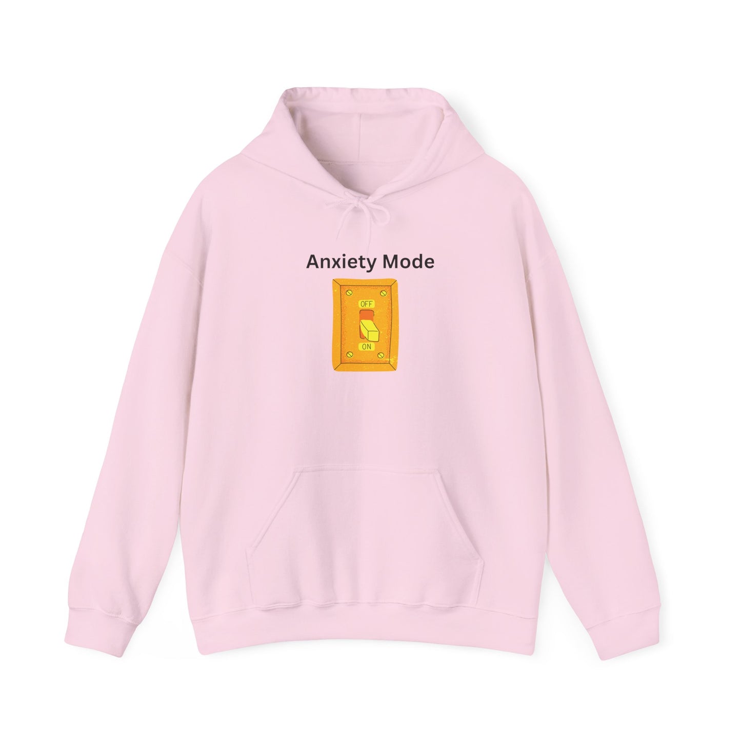 Anxiety Mode Hoodie Unisex Pullover Hooded Sweatshirt Pullover Sweater