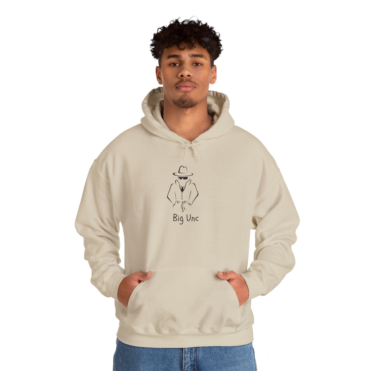 Big Unc Unisex Heavy Blend Hoodie Uncle Streets