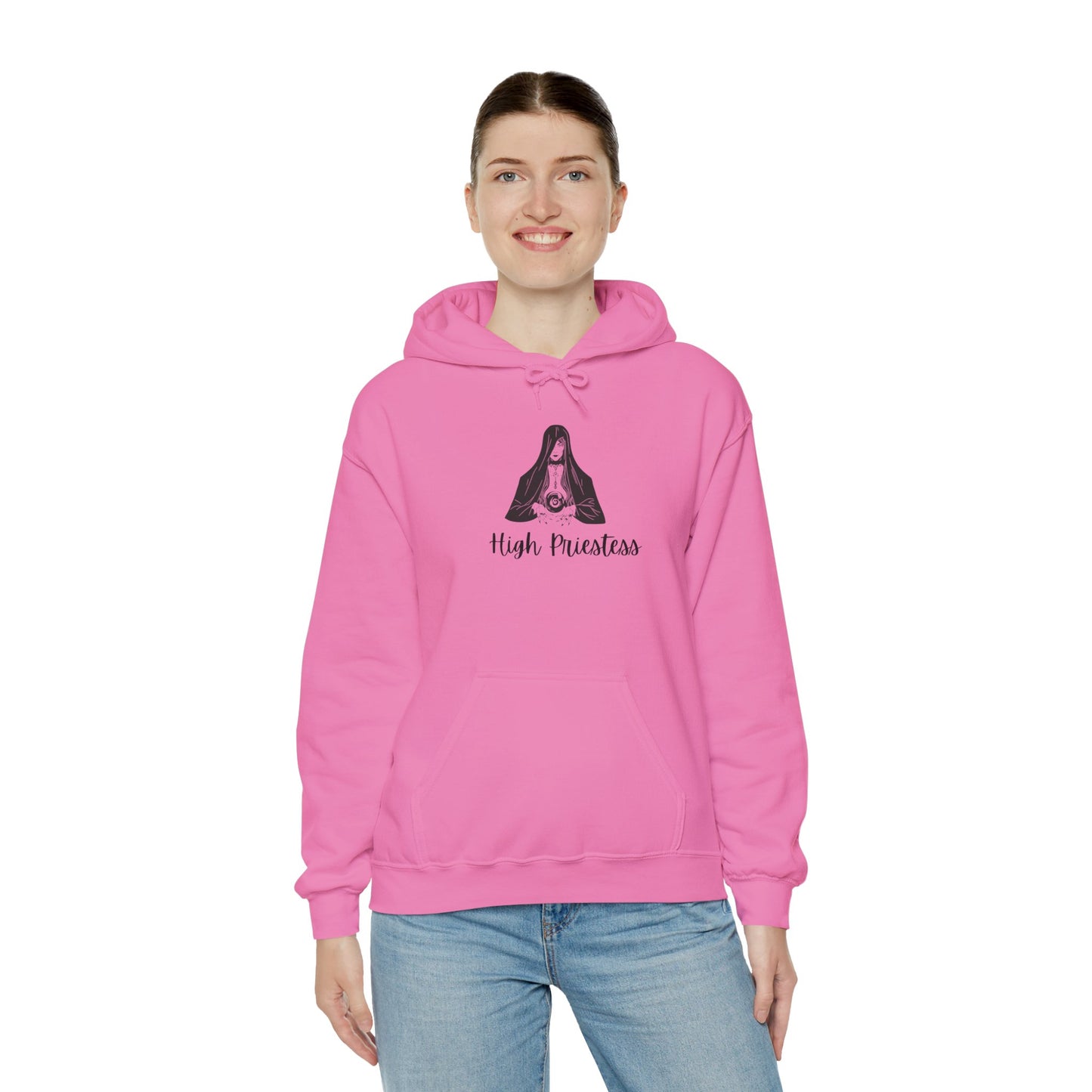 High Priestess Unisex Hoodie Spiritual & Mystical Sweatshirt Pullover Hoodie