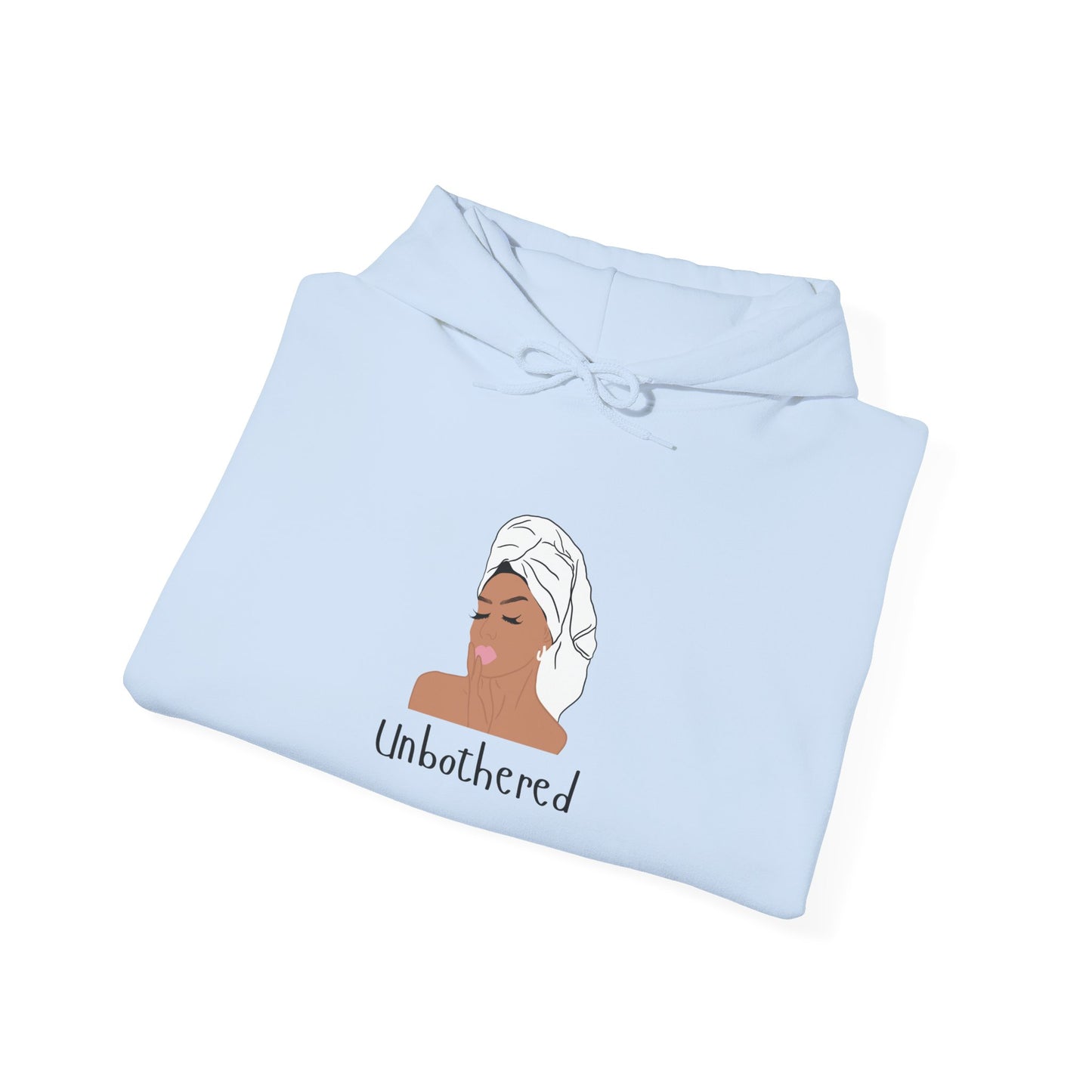 Unbothered Sweater Pullover Unisex Heavy Blend Hooded Sweatshirt Graphic Cozy Hoodie