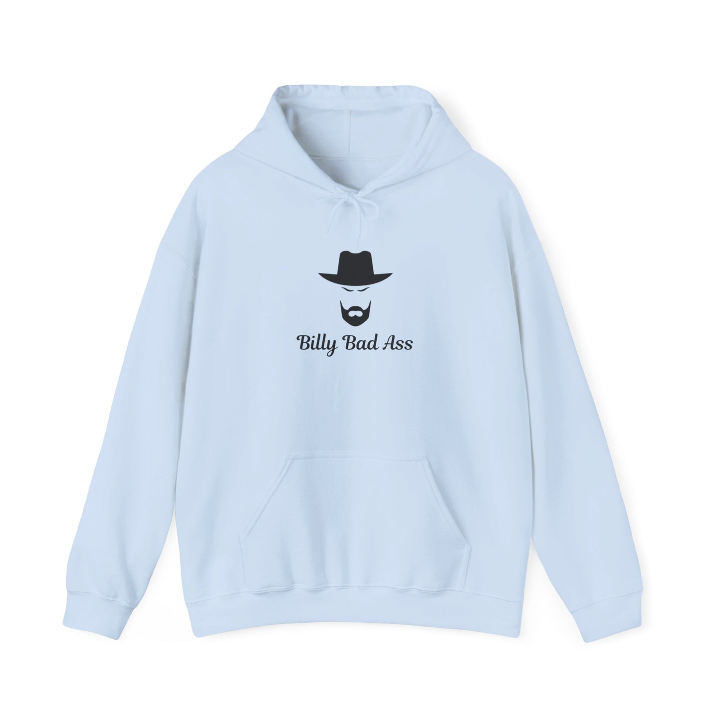 Billy Bad Ass Hoodie Unisex Heavy Blend™ Hooded Sweatshirt Tough Muscles Bully Strong Independent Tough Guy Bully Sweater Pullover