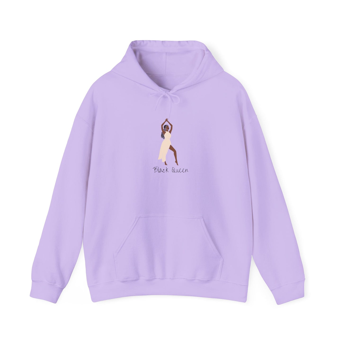 Black Queen Hoodie Unisex Heavy Blend™ Hooded Sweatshirt African American Woman Black Girl Black Woman Pullover Sweater