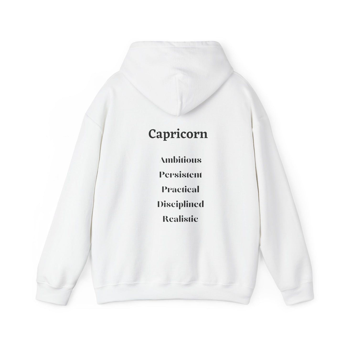 Capricorn Zodiac Astrology With Traits Unisex Heavy Blend Hooded Sweatshirt Pullover Hoodie Sweater