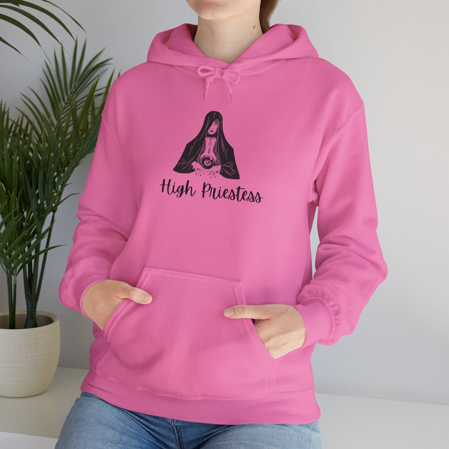 High Priestess Unisex Hoodie Spiritual & Mystical Sweatshirt Pullover Hoodie