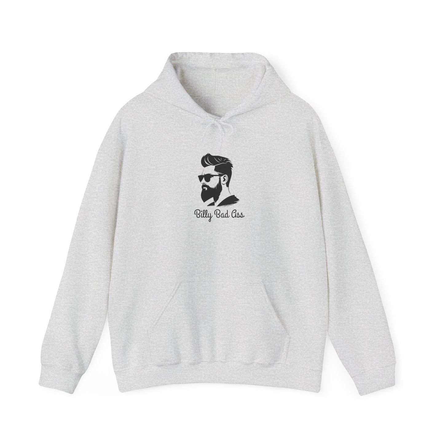 Billy Bad Ass Hoodie Unisex Heavy Blend™ Hooded Sweatshirt Tough Guy Macho Man Strong Man Pullover Sweater Pullover Sweater