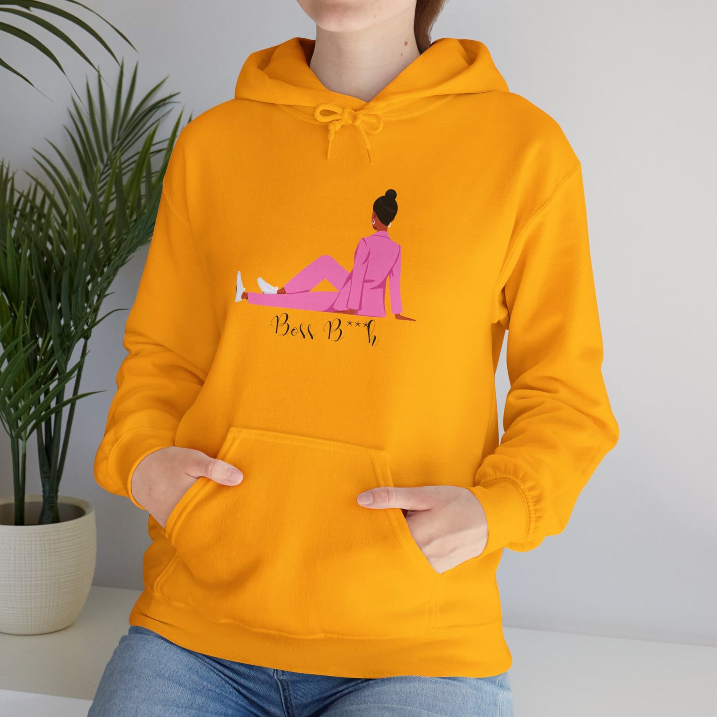 Boss Hoodie Sweater Unisex Heavy Blend Hooded Sweatshirt