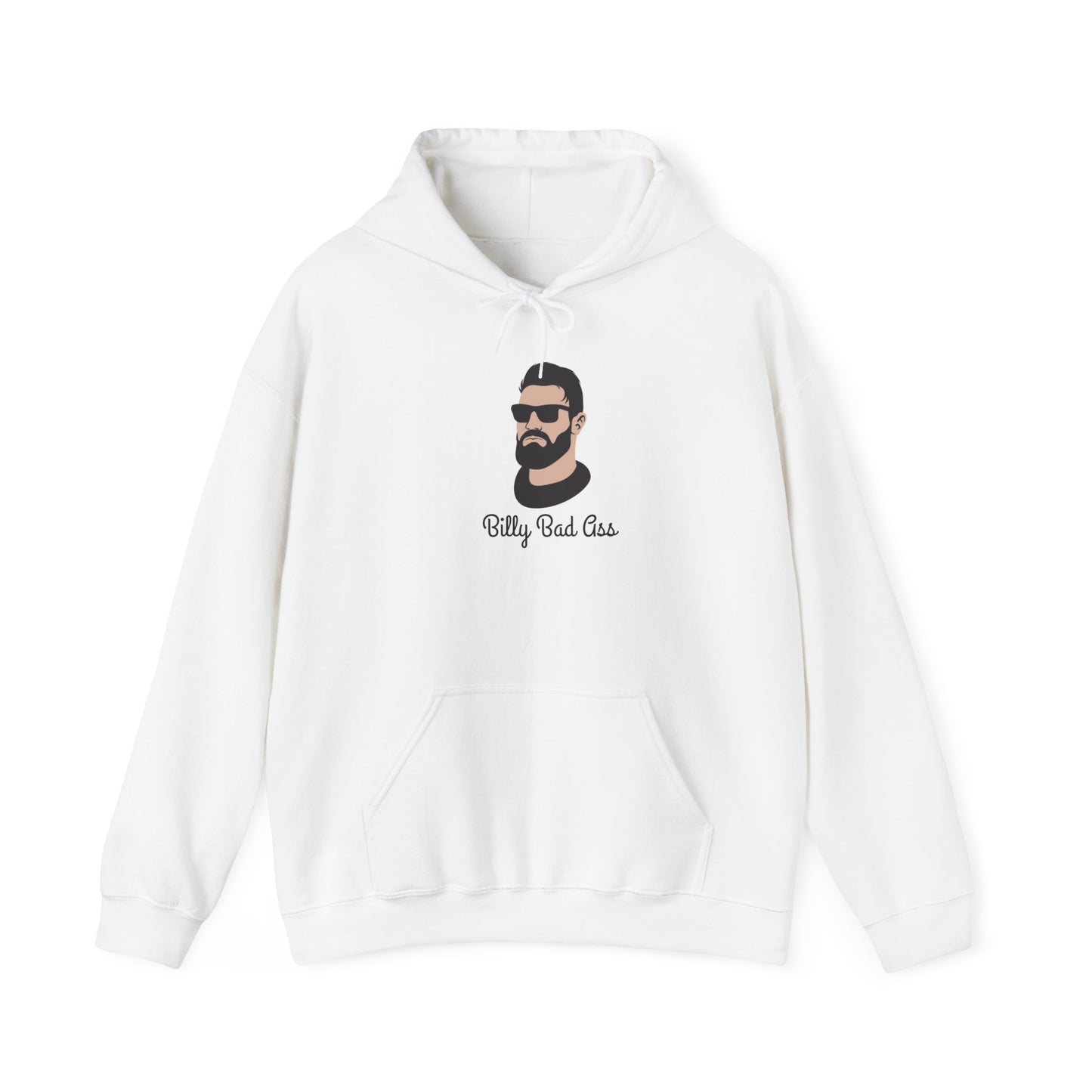 Billy Bad A Unisex Heavy Blend Hooded Sweatshirt Tough Guy Pullover Sweater