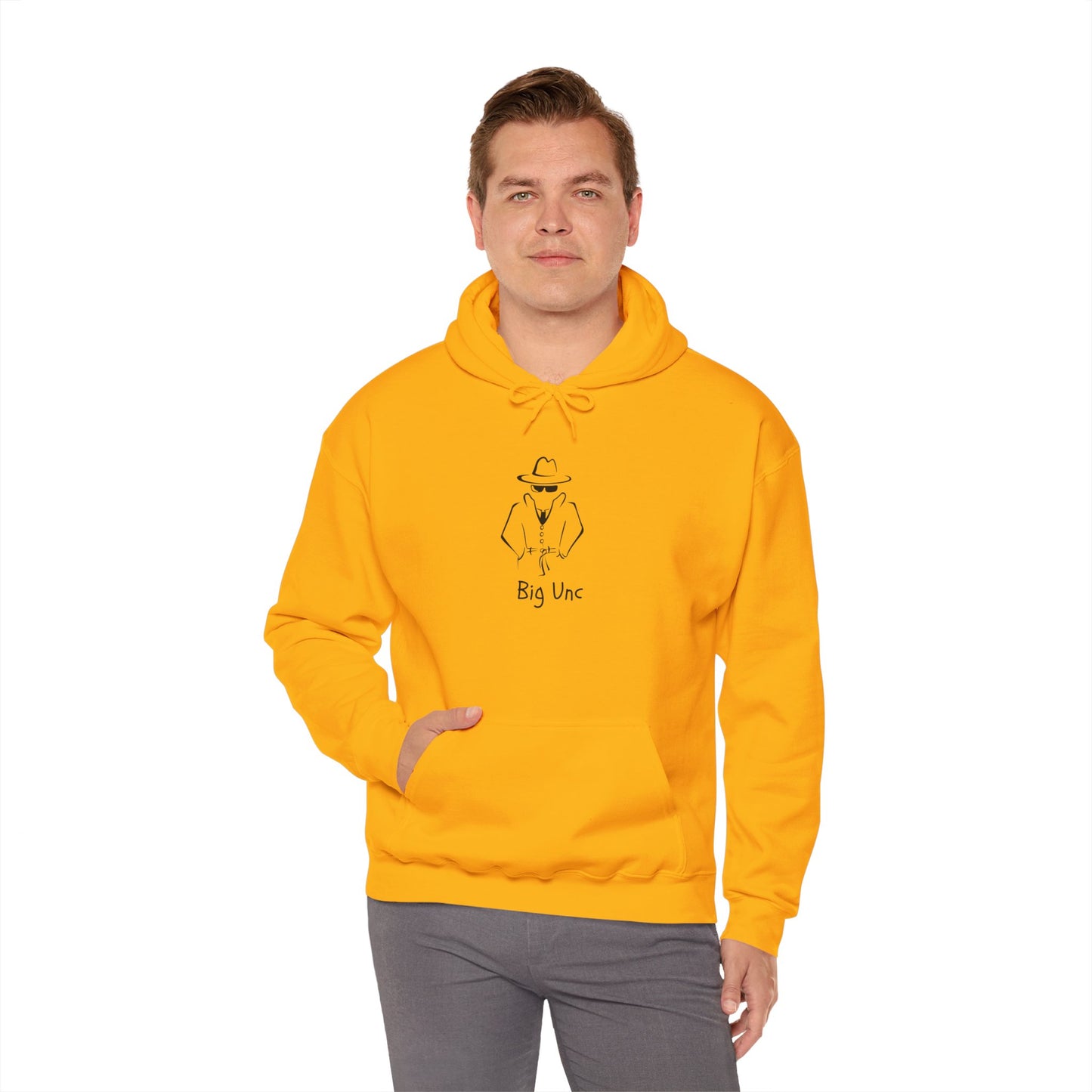 Big Unc Unisex Heavy Blend Hoodie Uncle Streets