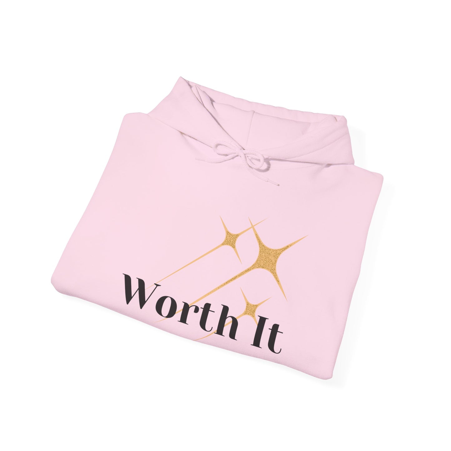 Worth It Unisex Heavy Blend™ Hooded Sweatshirt Self Love Confident Self Confidence Baddie Catch Siren