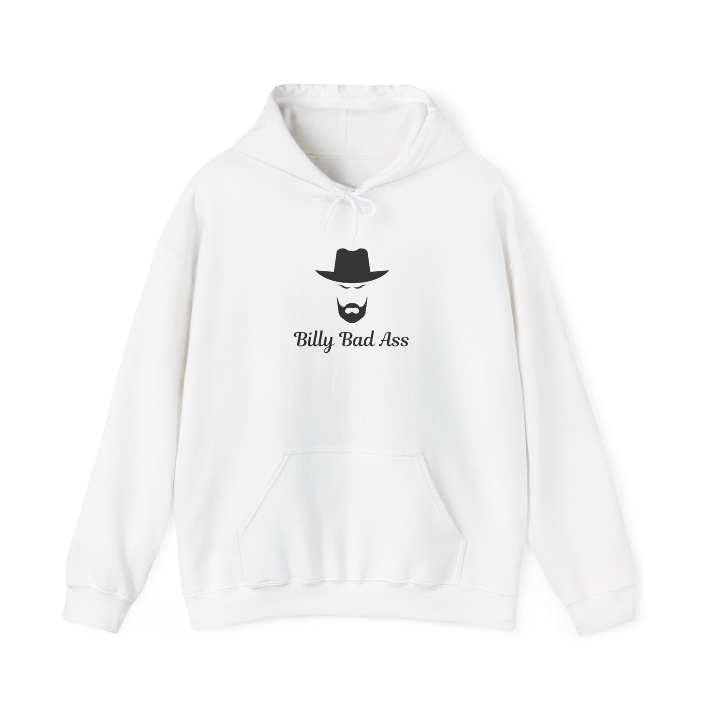 Billy Bad Ass Hoodie Unisex Heavy Blend™ Hooded Sweatshirt Tough Muscles Bully Strong Independent Tough Guy Bully Sweater Pullover