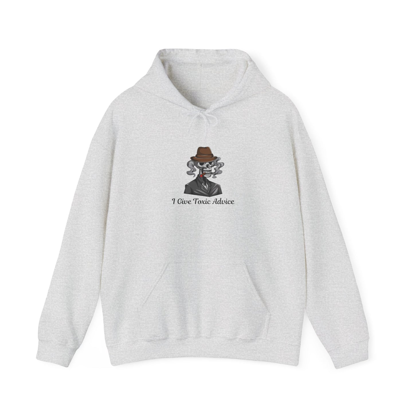 I Give Toxic Advice Unisex Hoodie - Stylish Heavy Blend Sweatshirt for Humor Lovers Toxic Bad Boy Bad Girl Evil Pullover Sweater