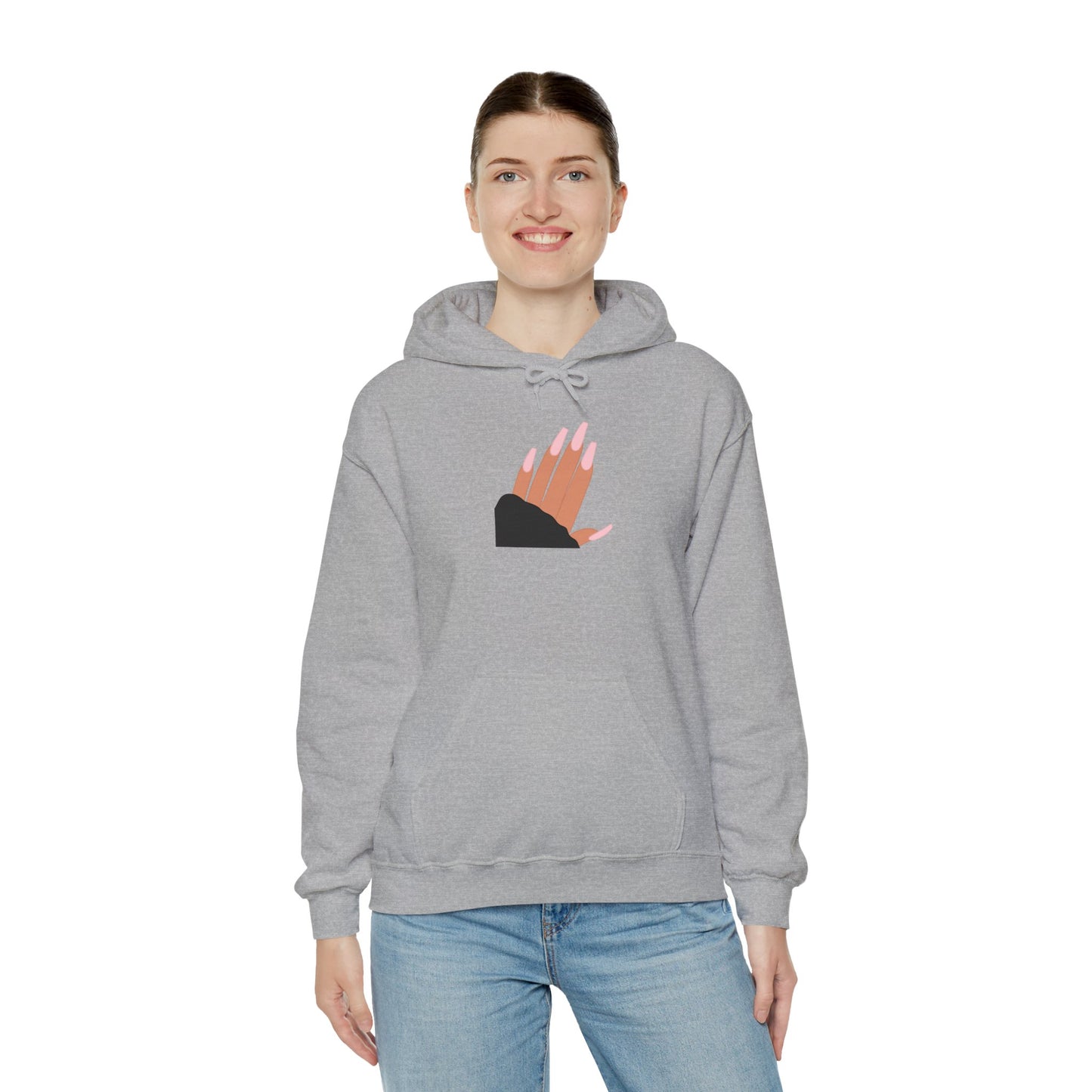 Chic Nail Art Unisex Hoodie - Cozy Sweatshirt Pullover Sweater