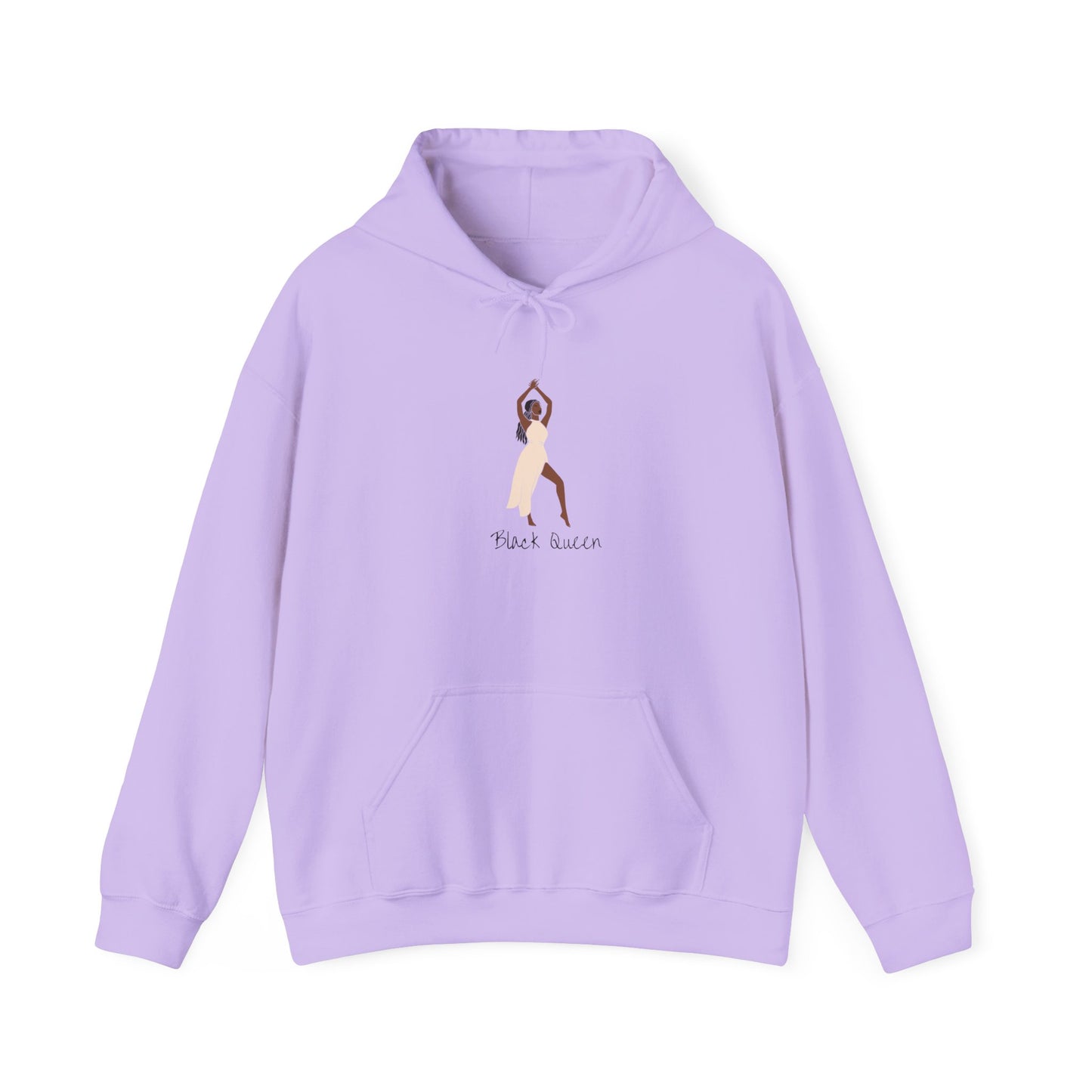Black Queen Hoodie - Unisex Heavy Blend™ Sweatshirt Pullover Sweater Hoodie