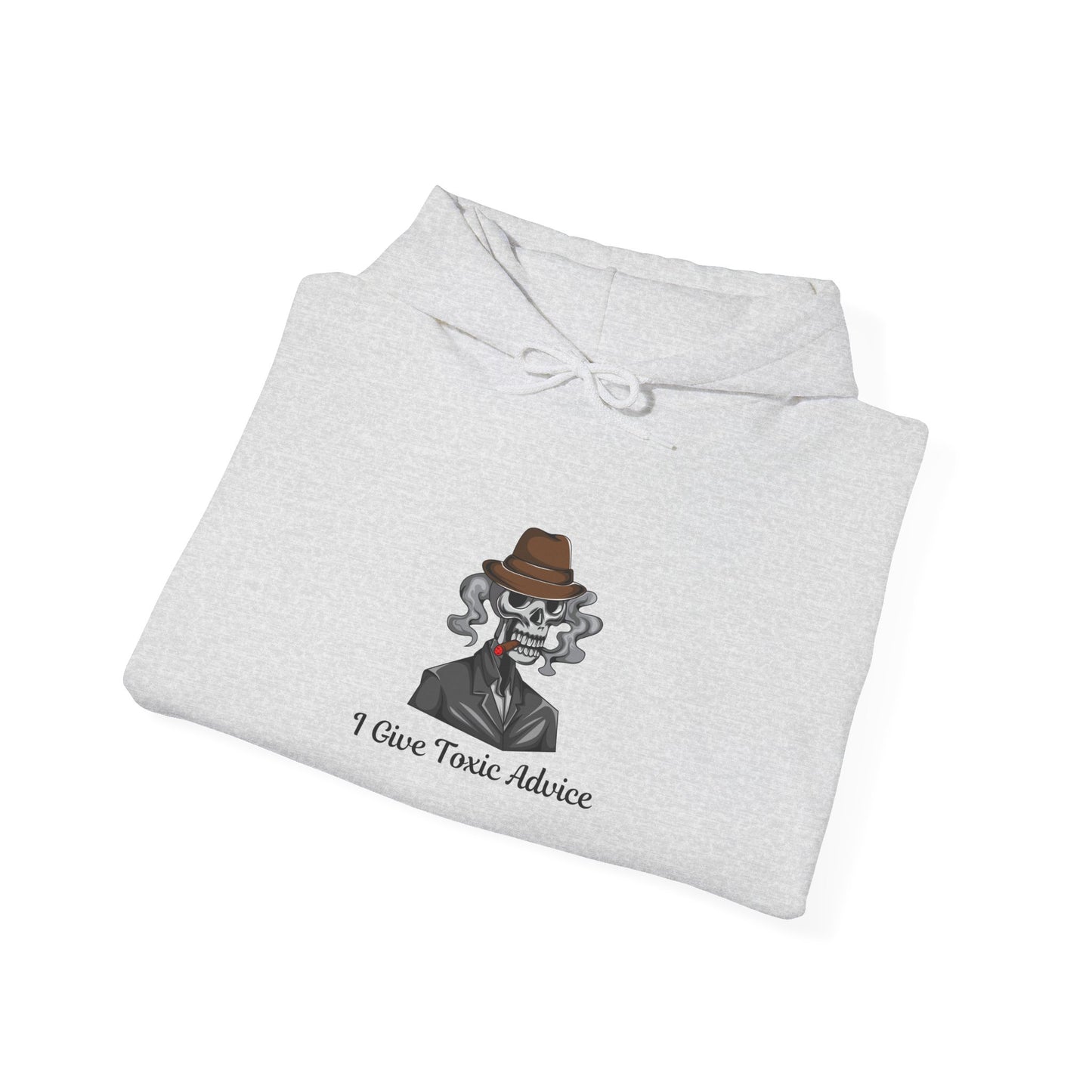 I Give Toxic Advice Unisex Hoodie - Stylish Heavy Blend Sweatshirt for Humor Lovers Toxic Bad Boy Bad Girl Evil Pullover Sweater