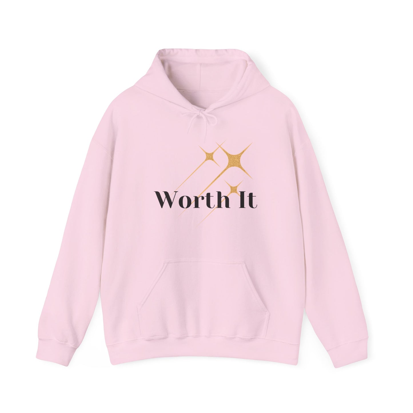 Worth It Unisex Heavy Blend™ Hooded Sweatshirt Self Love Confident Self Confidence Baddie Catch Siren