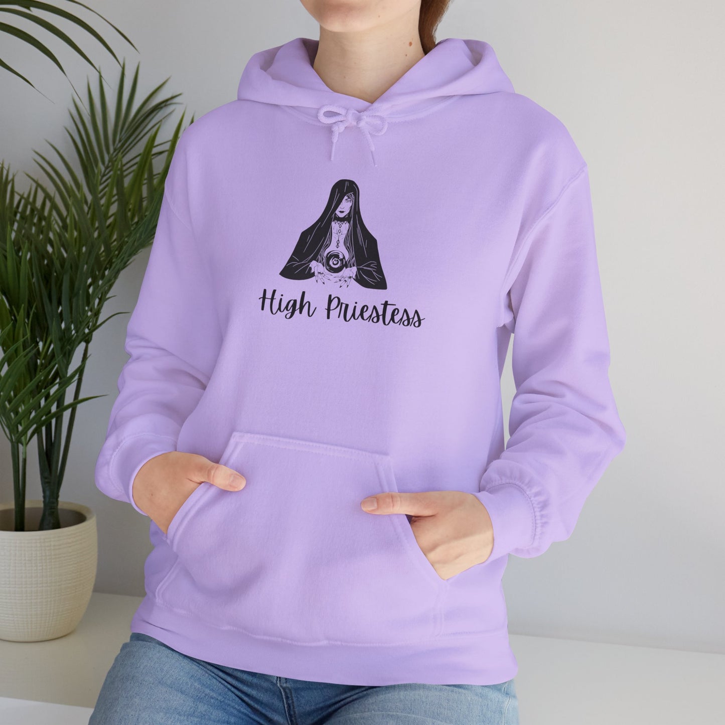 High Priestess Unisex Hoodie Spiritual & Mystical Sweatshirt Pullover Hoodie