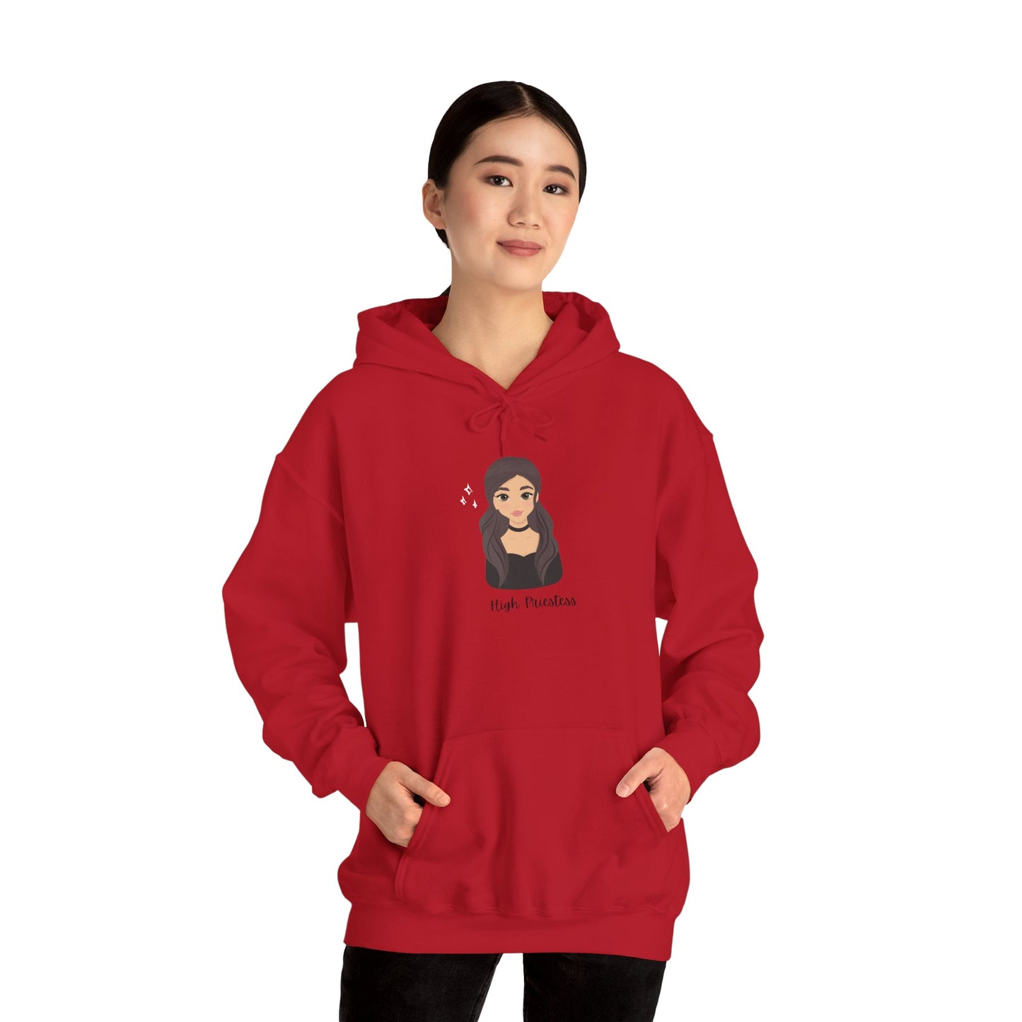 High Priestess Unisex Heavy Blend Hooded Sweatshirt Sweater Pullover Hoodie