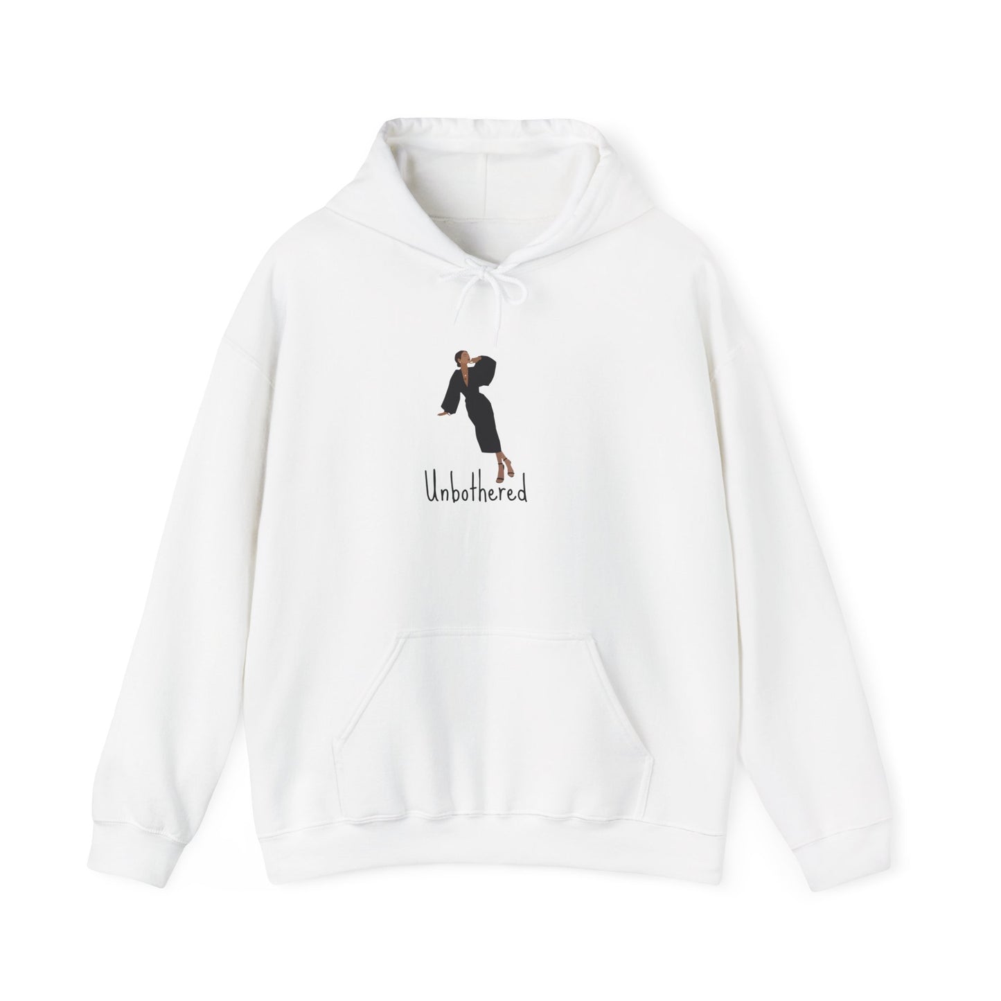 Unbothered Unisex Heavy Blend Hooded Sweatshirt Hoodie Sweater Pullover