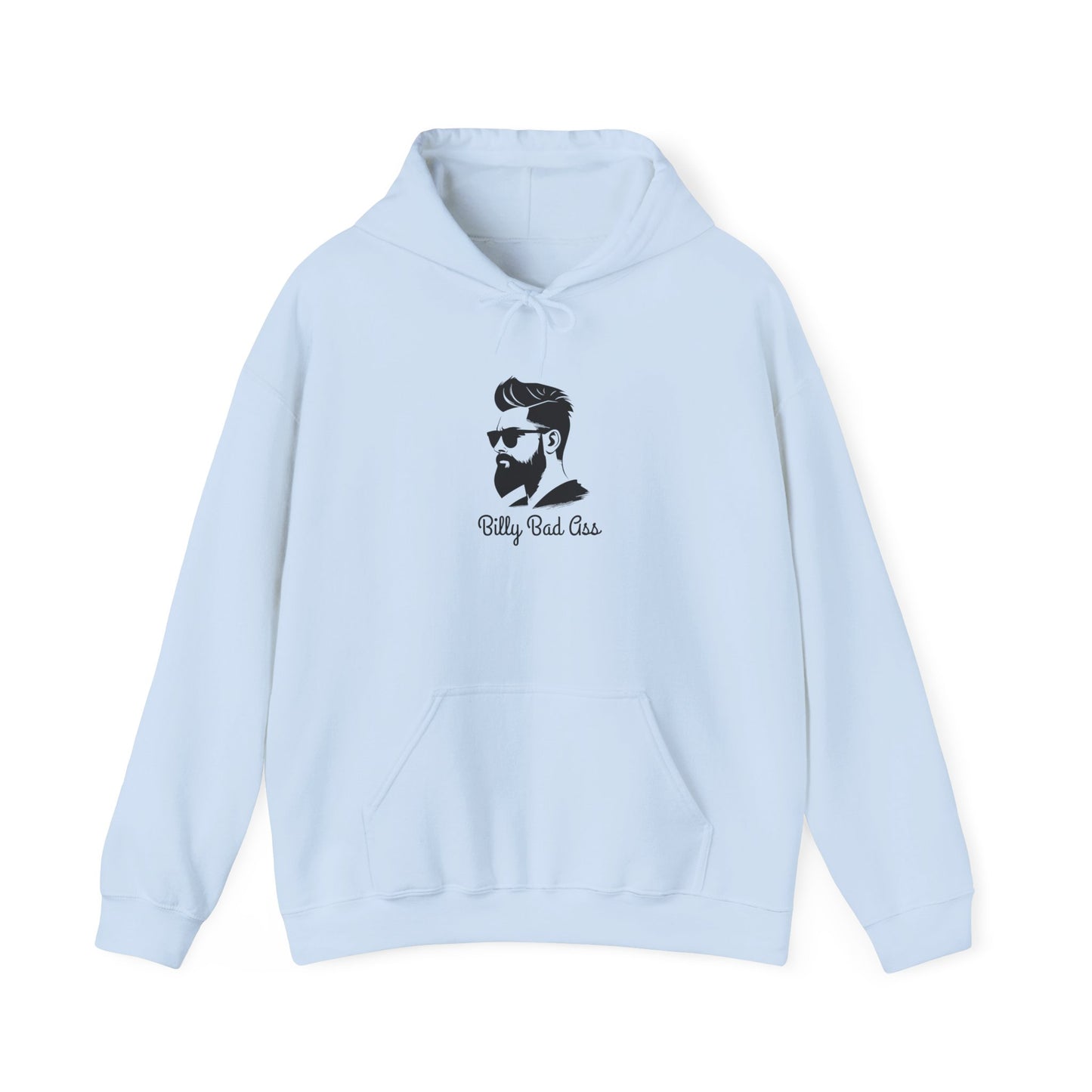 Billy Bad Ass Hoodie Unisex Heavy Blend™ Hooded Sweatshirt Tough Guy Macho Man Strong Man Pullover Sweater Pullover Sweater
