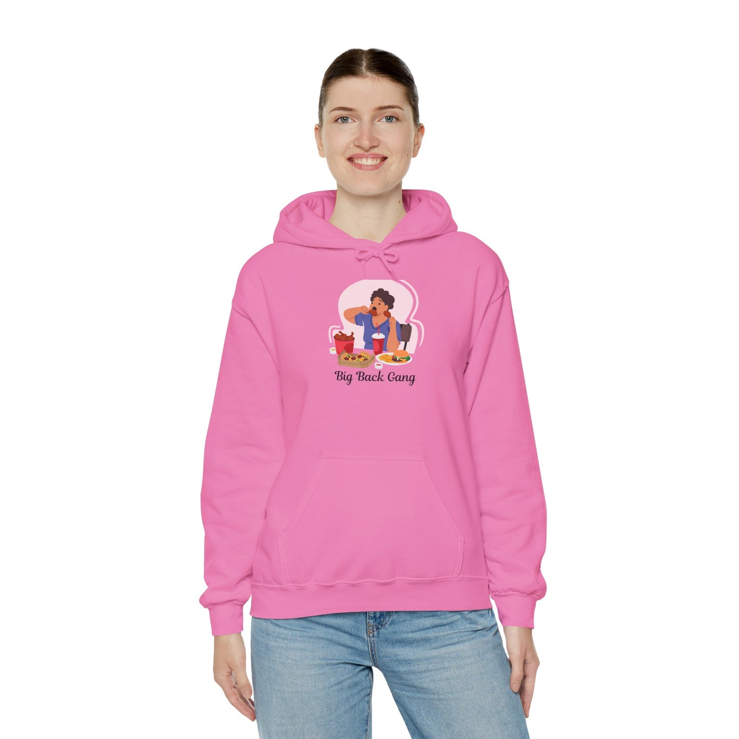 Plus Size Gang Unisex Hoodie Comfortable Casual Sweatshirt Pullover Sweater