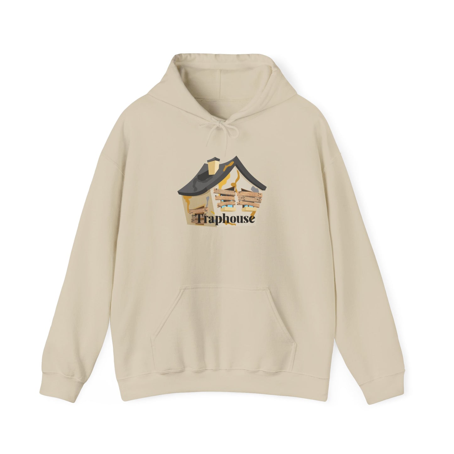TrapHouse Hoodie Unisex Heavy Blend™ Hooded Sweatshirt Traphouse Bando Pullover Sweater