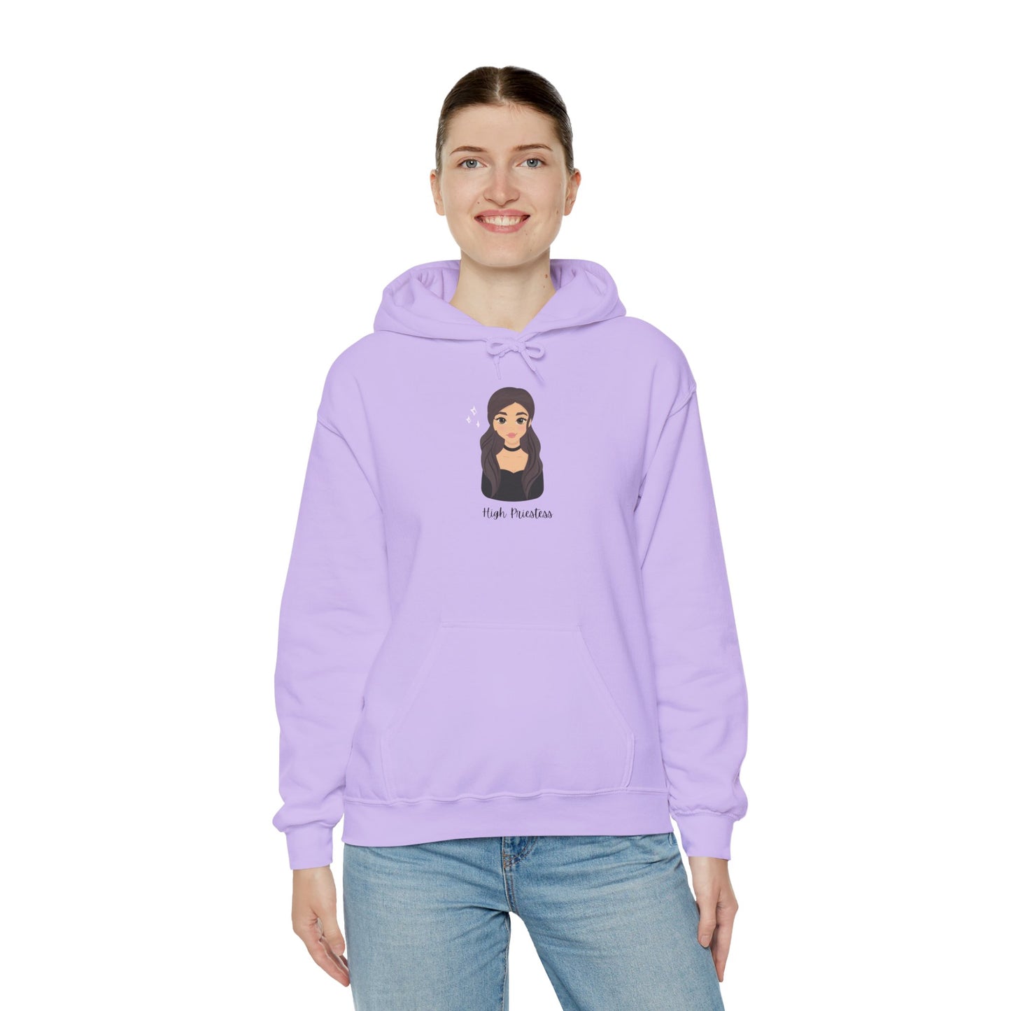 High Priestess Unisex Heavy Blend Hooded Sweatshirt Sweater Pullover Hoodie