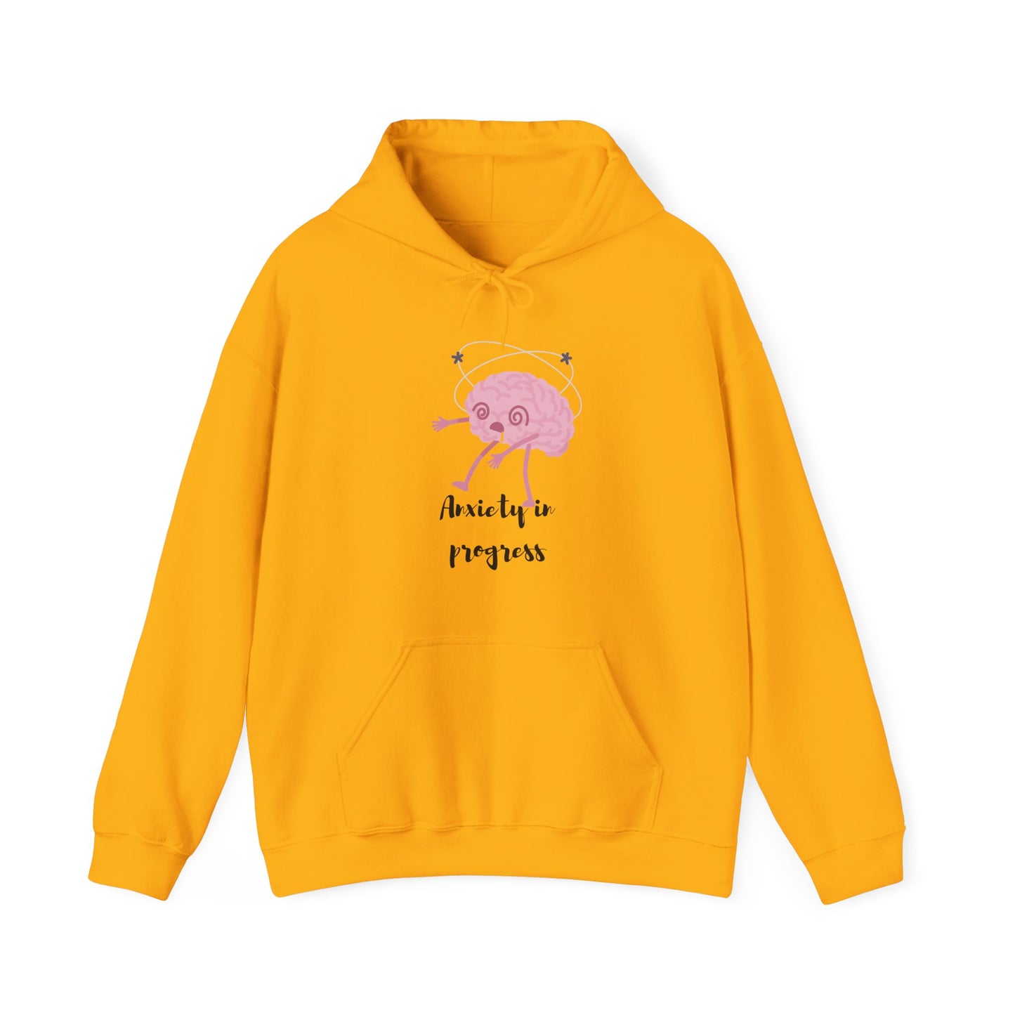 Anxiety In Progress Unisex Heavy Blend™ Hooded Sweatshirt