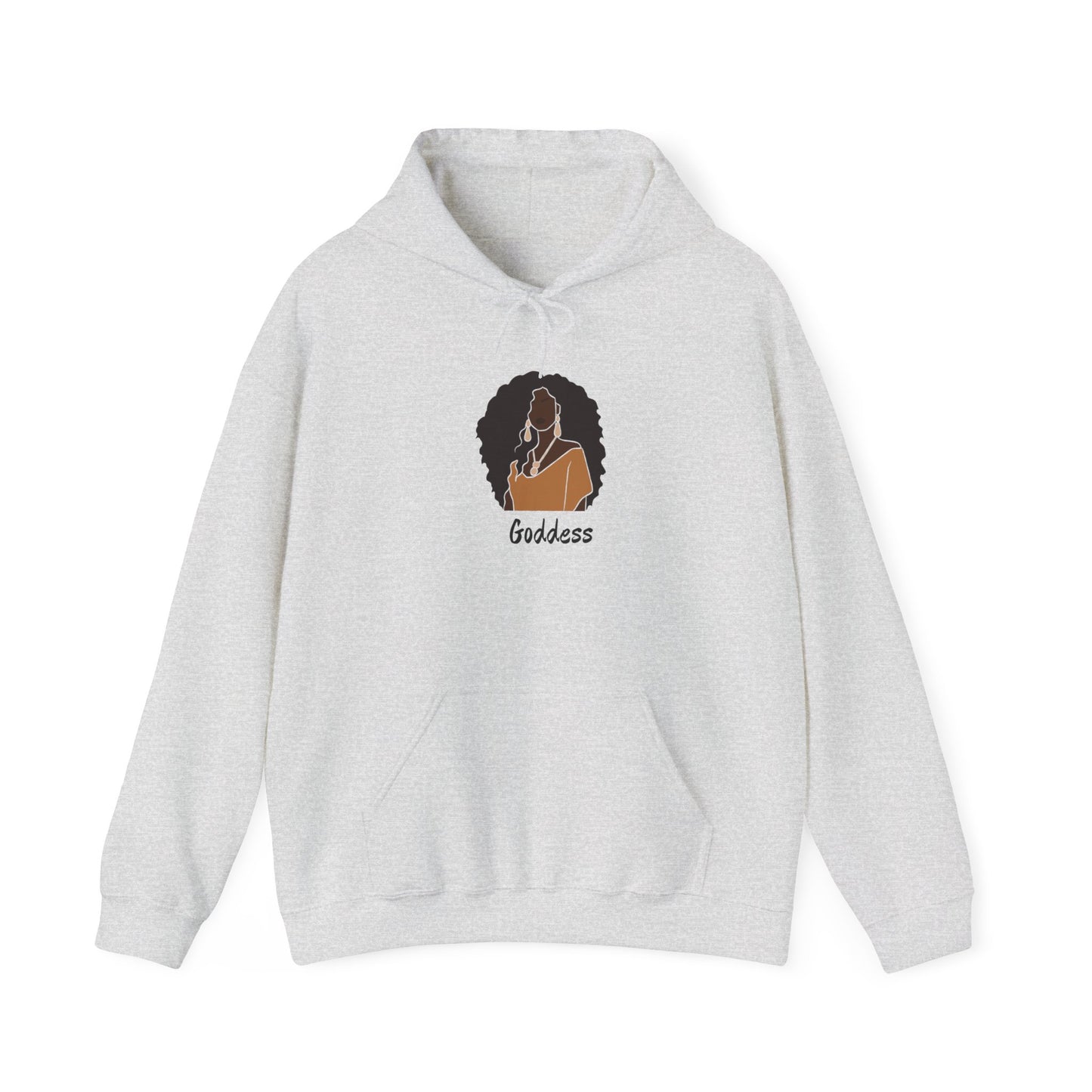 Goddess Unisex Hoodie - Cozy Heavy Blend Sweatshirt for Empowerment Pullover Sweater