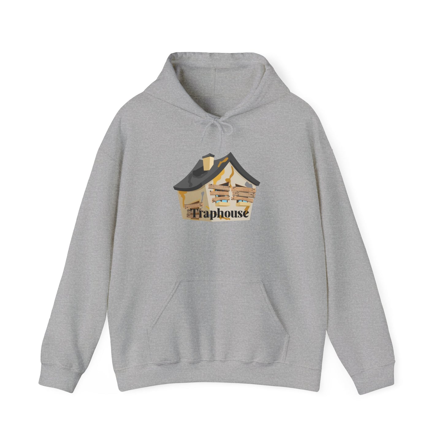 TrapHouse Hoodie Unisex Heavy Blend™ Hooded Sweatshirt Traphouse Bando Pullover Sweater