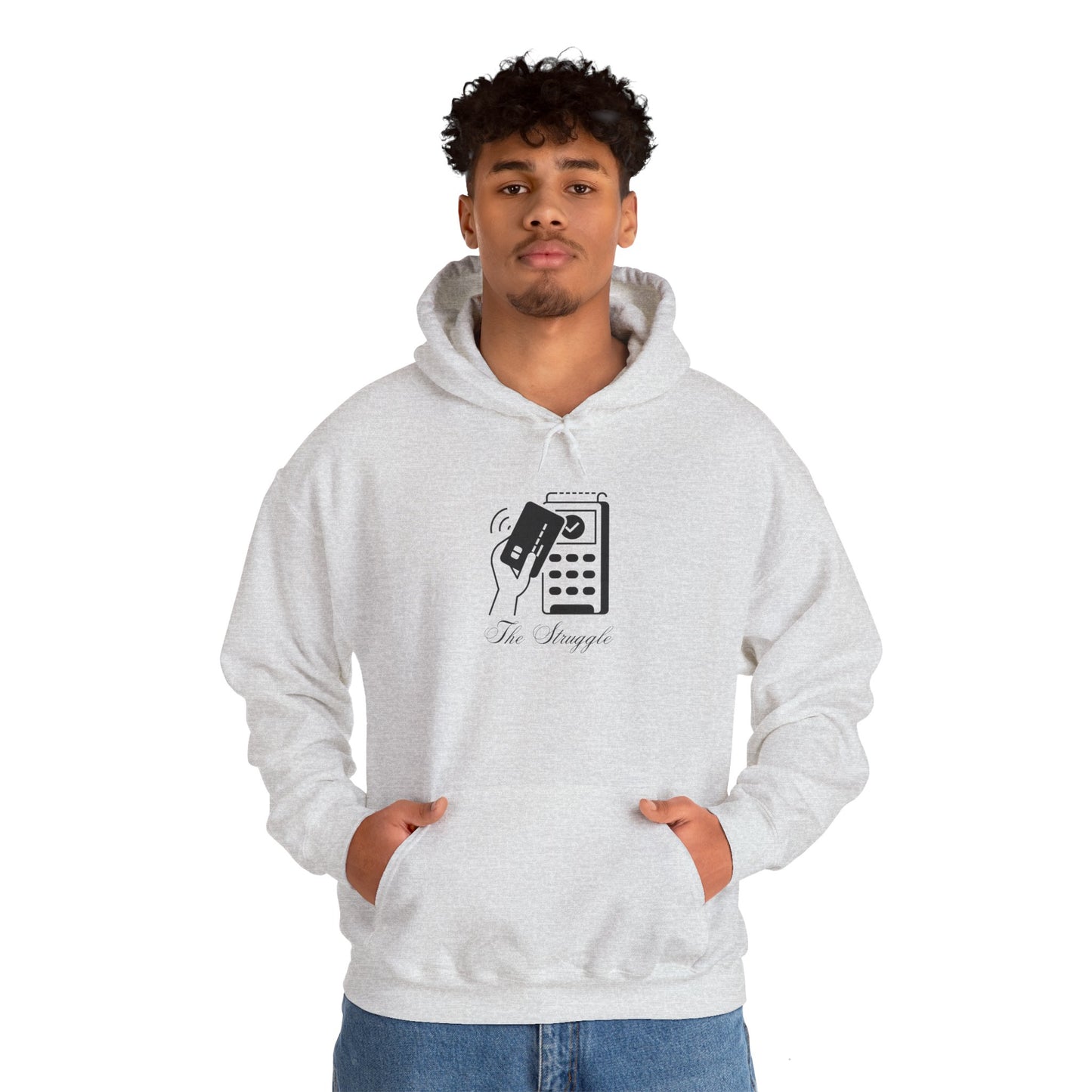 The Struggle Unisex Heavy Blend™ Hooded Sweatshirt Pullover Broke Need Money Sweater Hoodie