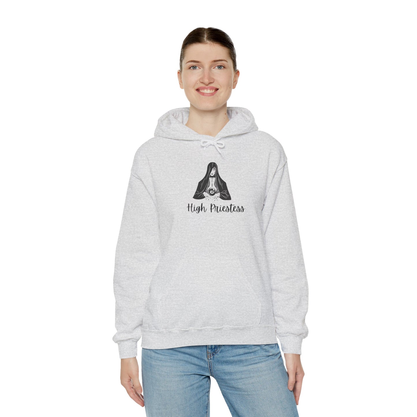 High Priestess Unisex Hoodie Spiritual & Mystical Sweatshirt Pullover Hoodie