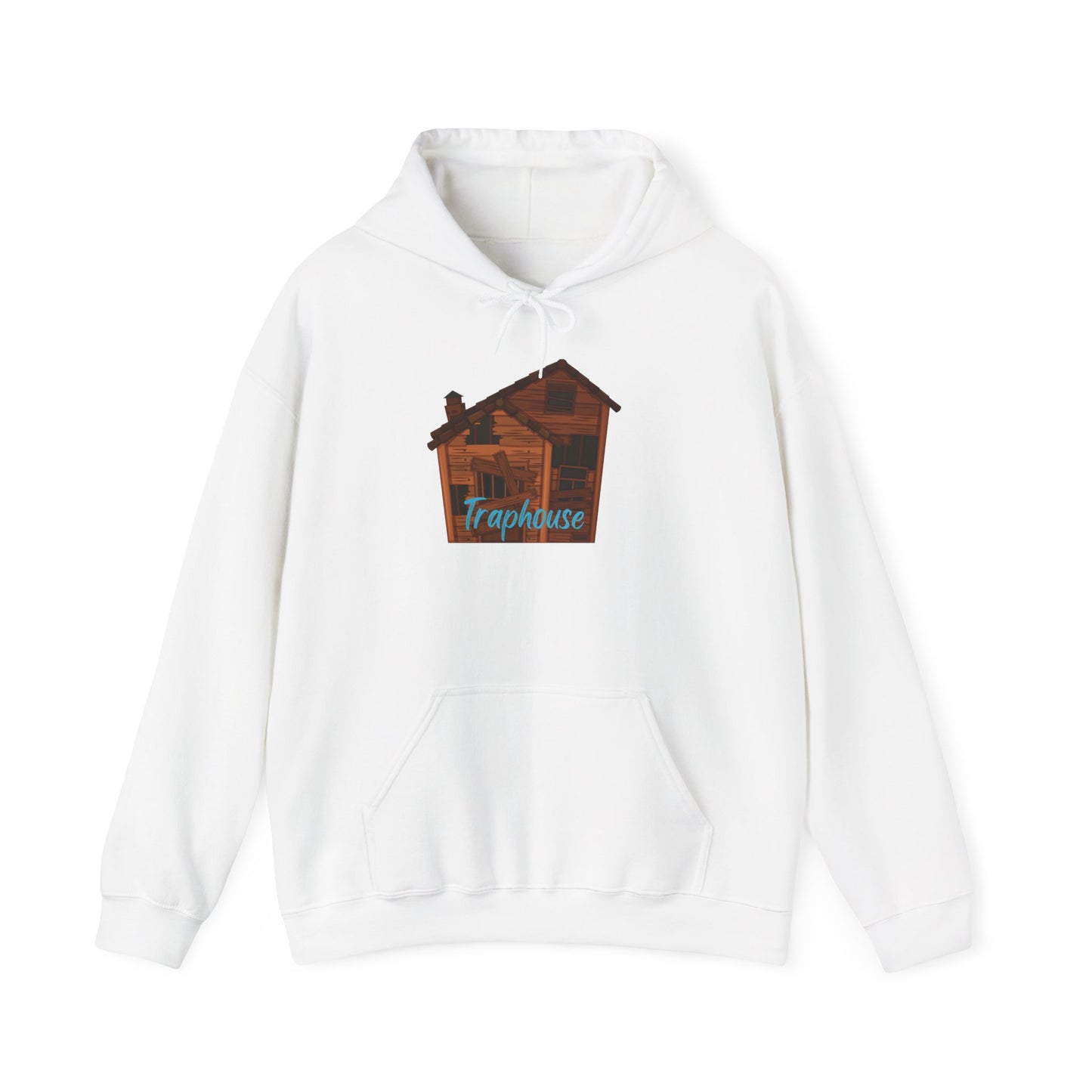 Trap House Sweatshirt Hoodie Abandoned House Bando Street Life Pullover Sweater
