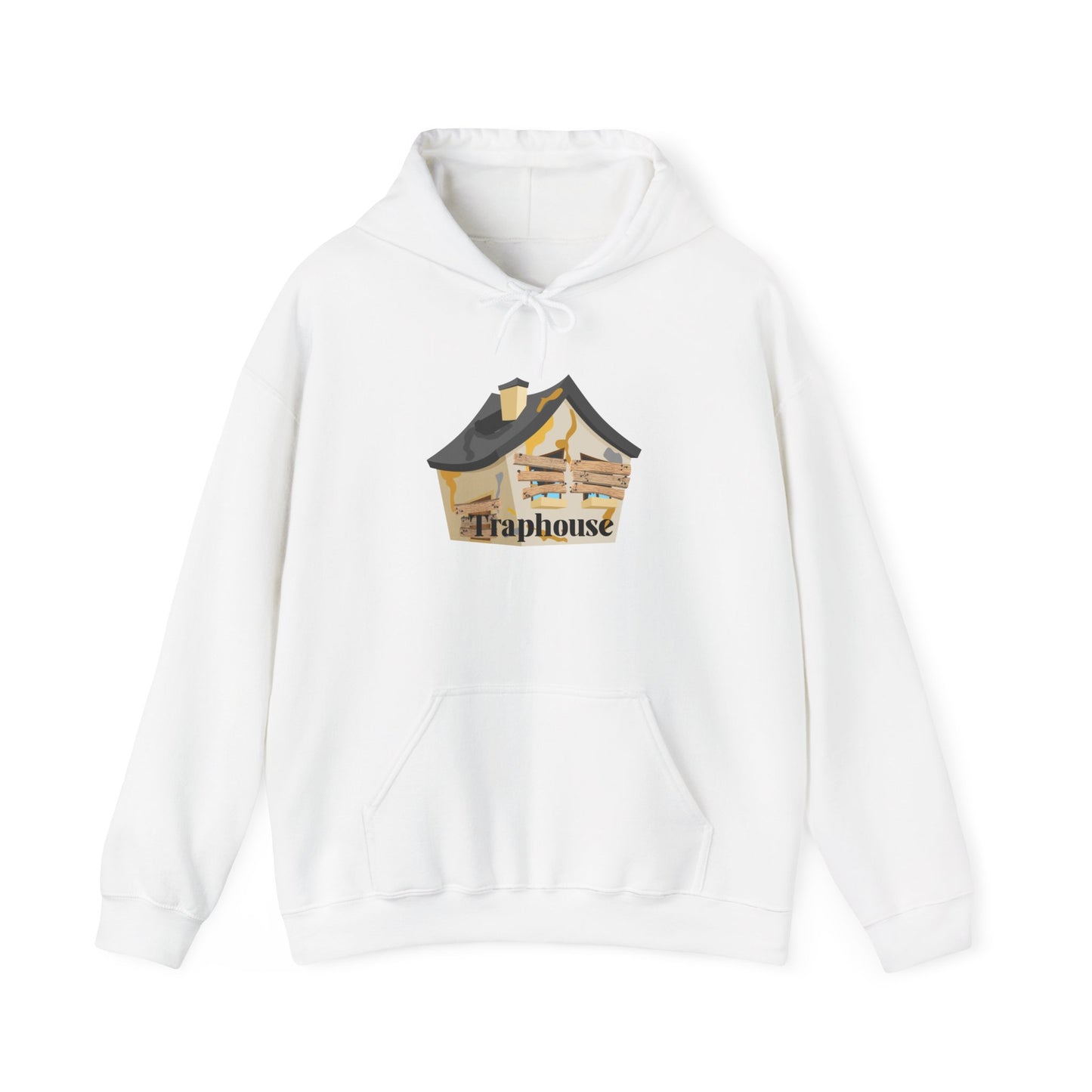TrapHouse Hoodie Unisex Heavy Blend™ Hooded Sweatshirt Traphouse Bando Pullover Sweater