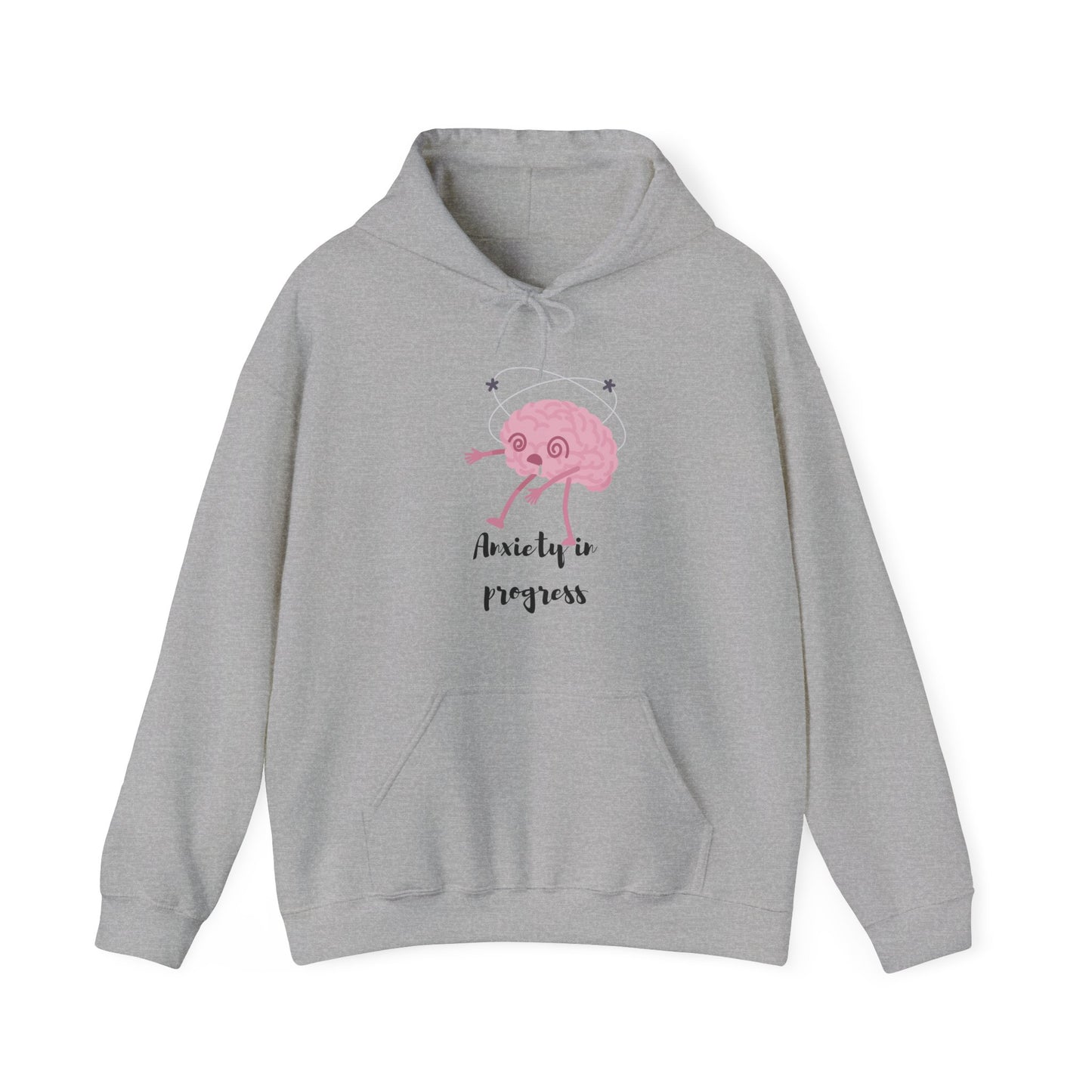 Anxiety In Progress Unisex Heavy Blend™ Hooded Sweatshirt