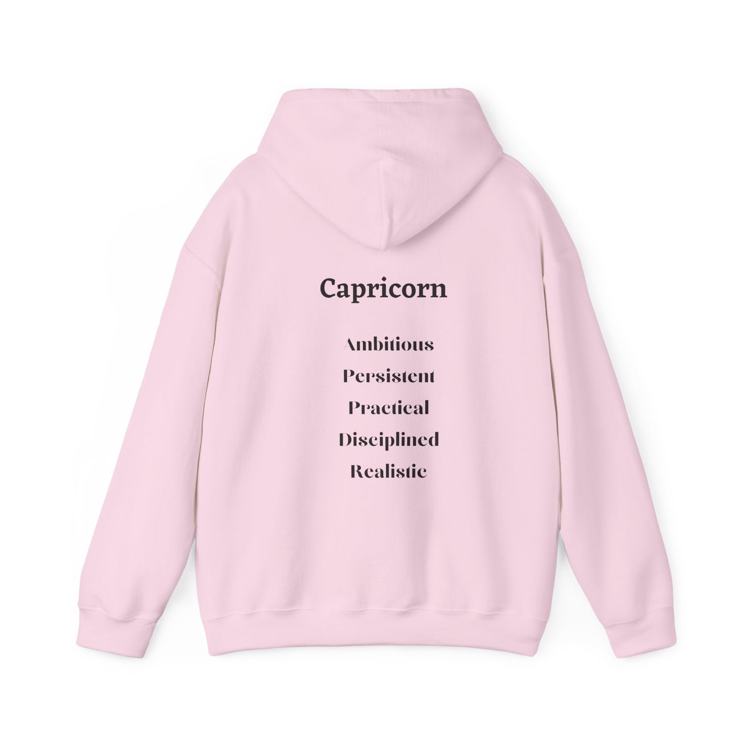 Capricorn Zodiac Astrology With Traits Unisex Heavy Blend Hooded Sweatshirt Pullover Hoodie Sweater