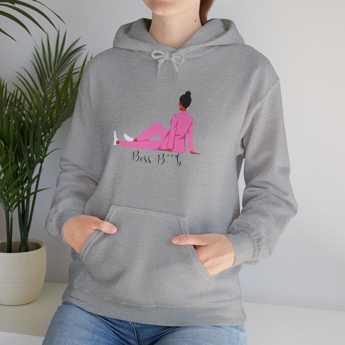 Boss Hoodie Sweater Unisex Heavy Blend Hooded Sweatshirt