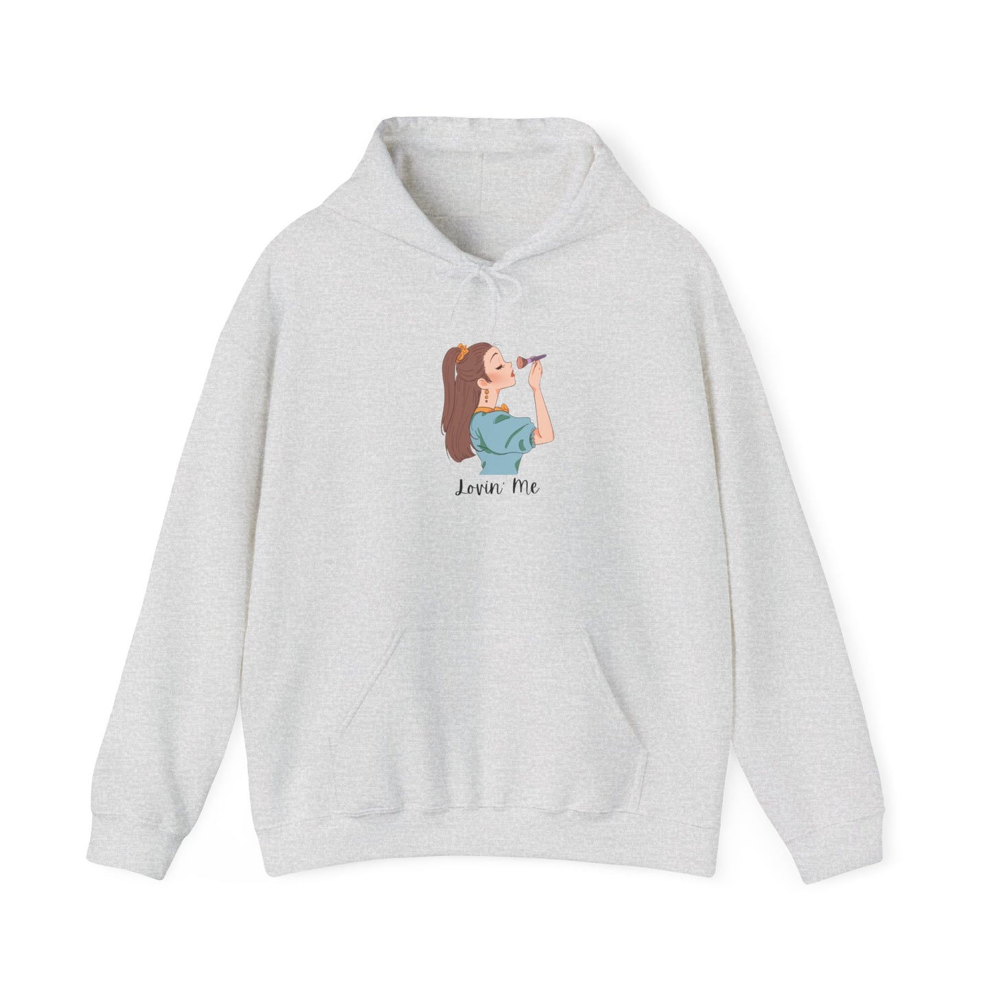 Loving Me Hooded Sweatshirt - Unisex Heavy Blend Sweater Pullover Winter Clothes
