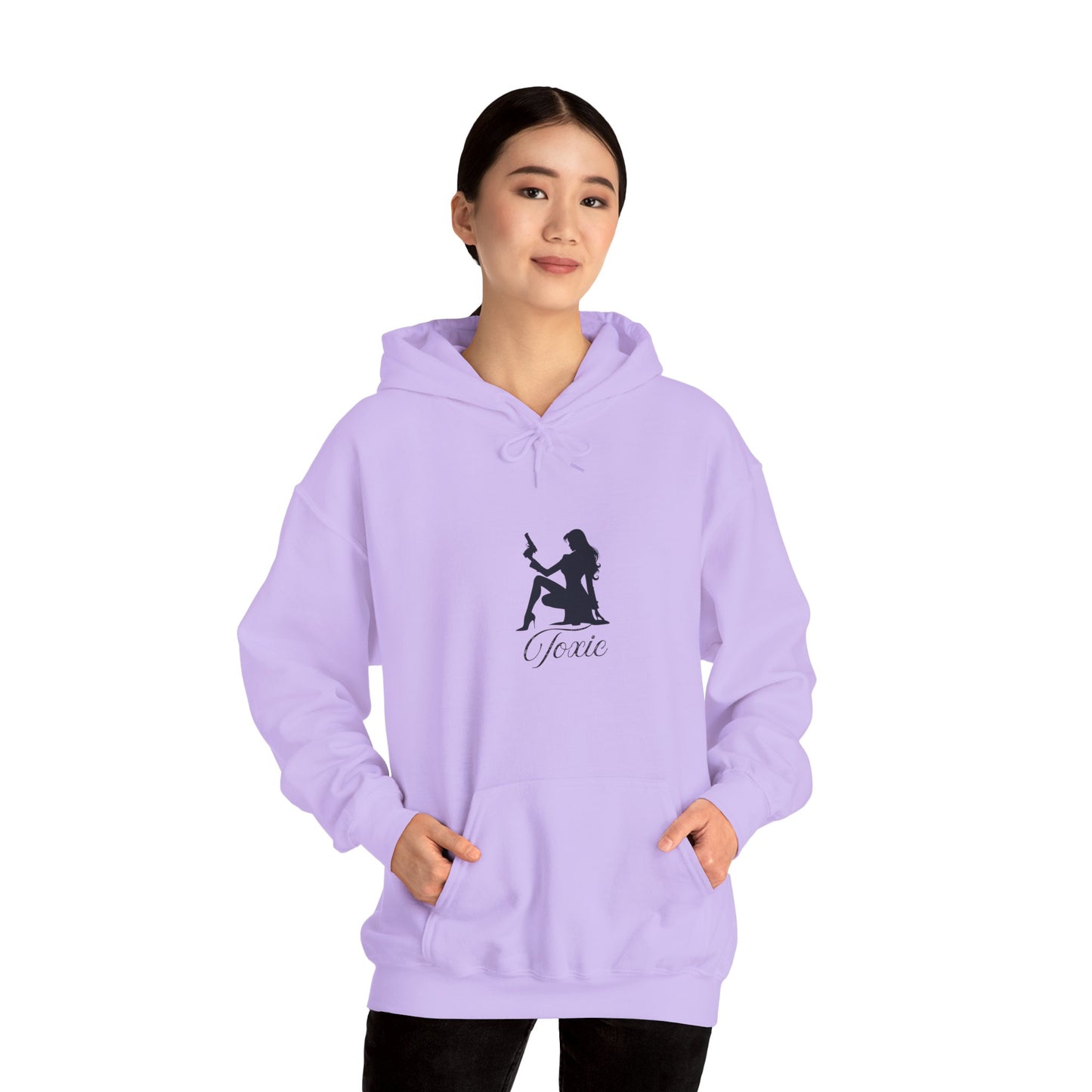 Toxic Unisex Heavy Blend™ Sweatshirt for Empowerment Bad Girl Party Girl Toxic Evil Diva Pullover Sweater Hooded Sweatshirt