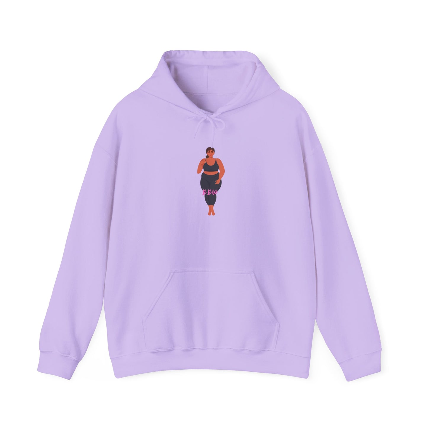 BBW Hoodie Unisex Heavy Blend Hooded Sweatshirt Plus Size Sweater Pullover