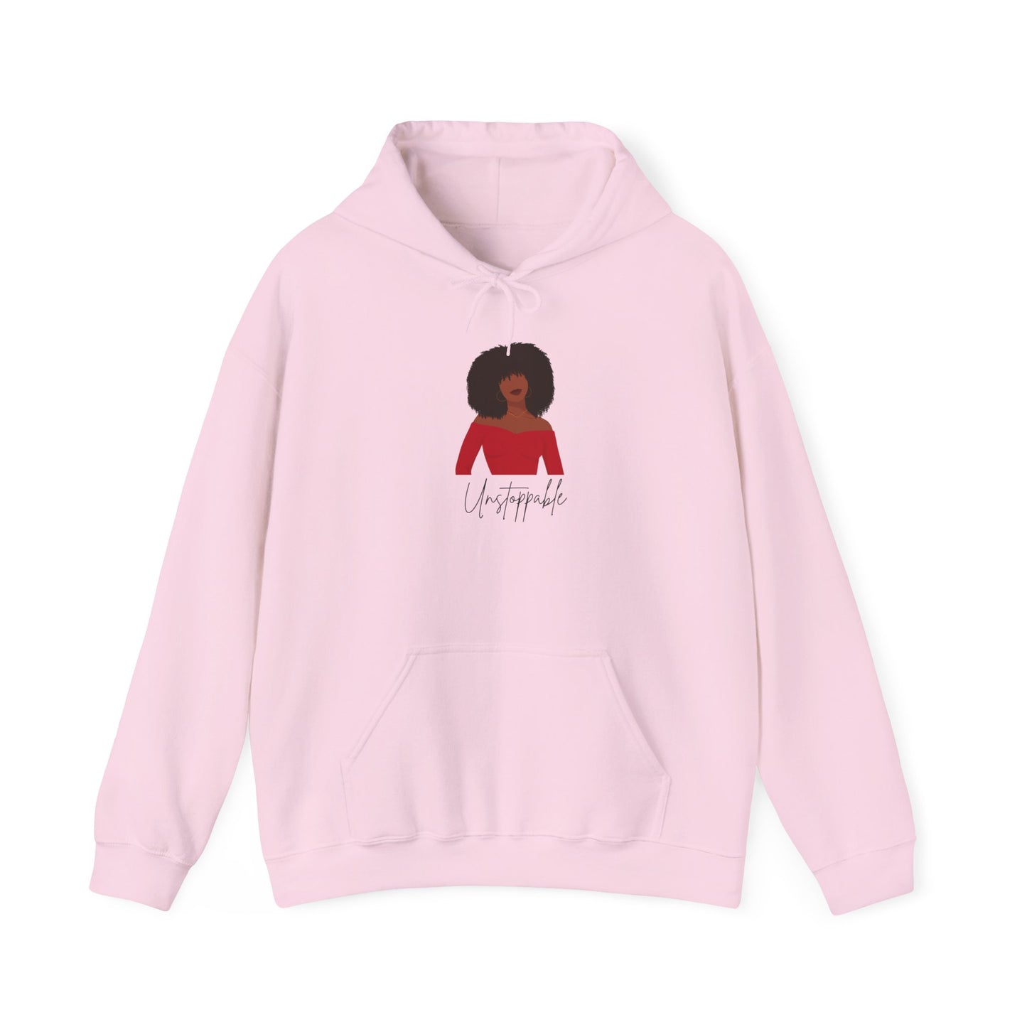 Unstoppable Sweater Pullover Empowering Unisex Heavy Blend™ Hoodie - 'Unstoppable' Design for Everyday Comfort