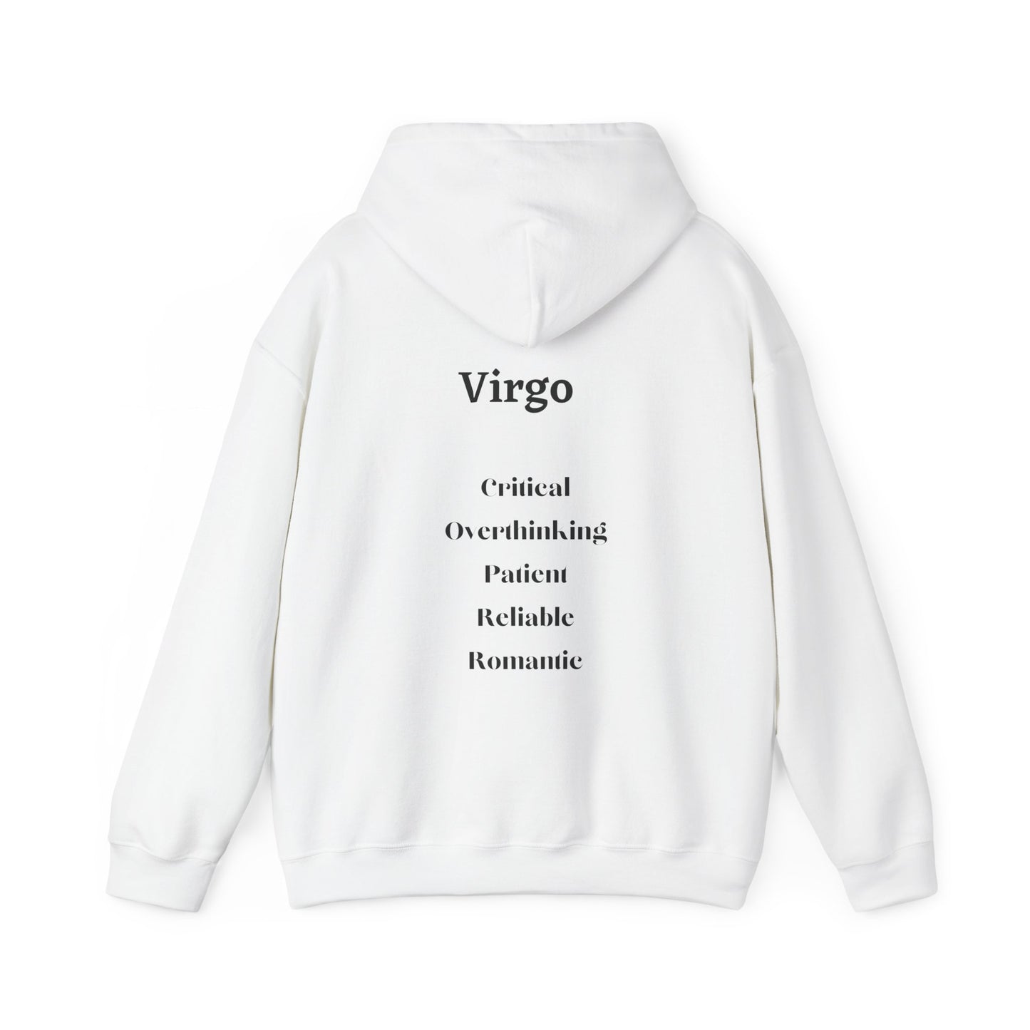 Virgo Zodiac Astrology With Traits Unisex Heavy Blend Hooded Sweatshirt
