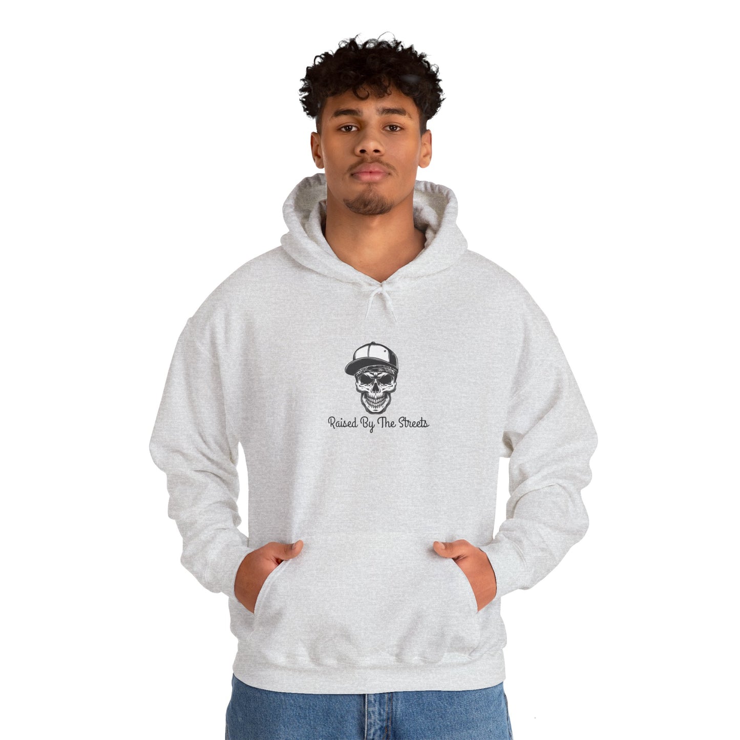 Raised By The Streets Unisex Heavy Blend™ Hooded Sweatshirt Sweater Pullover Hoodie