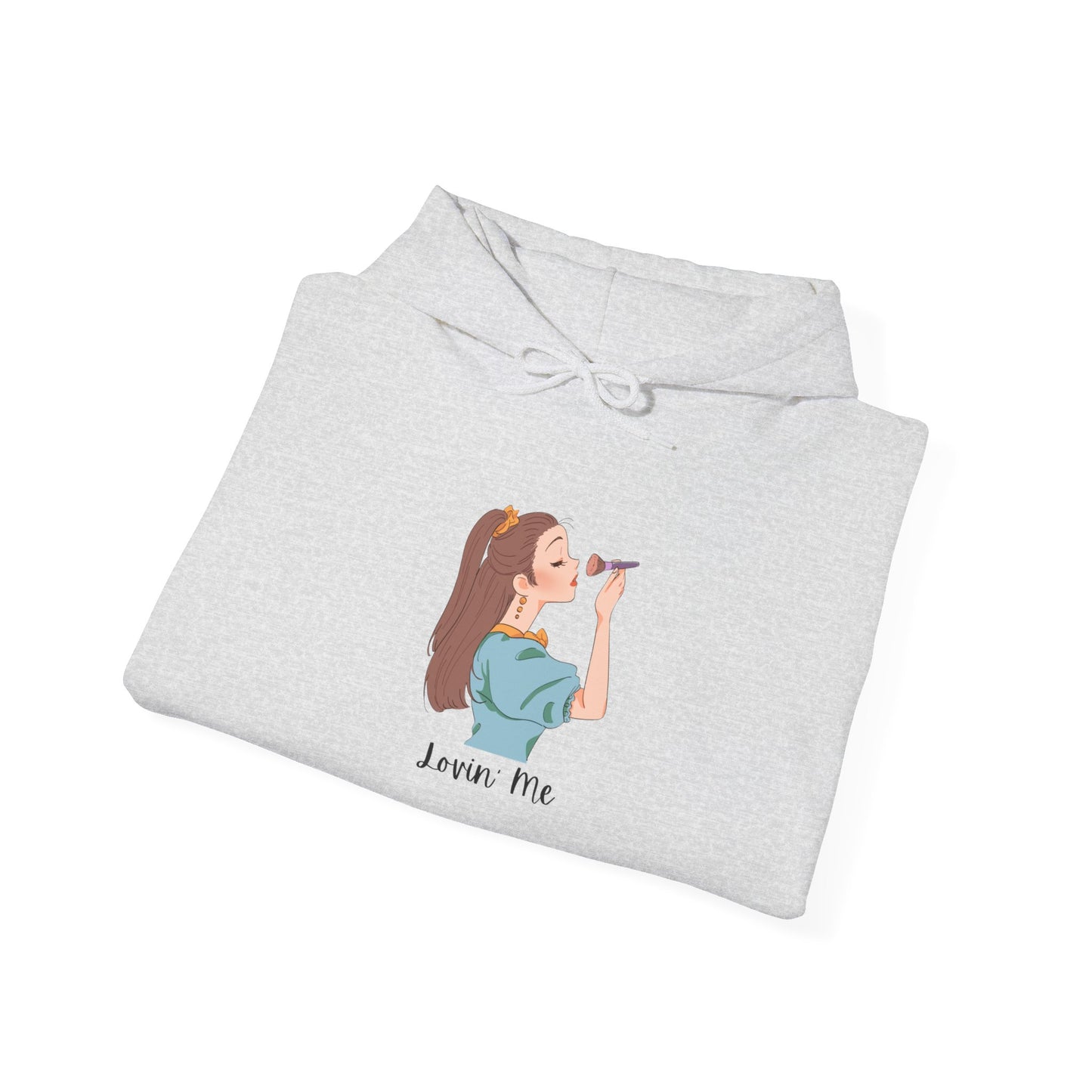 Loving Me Hooded Sweatshirt - Unisex Heavy Blend Sweater Pullover Winter Clothes