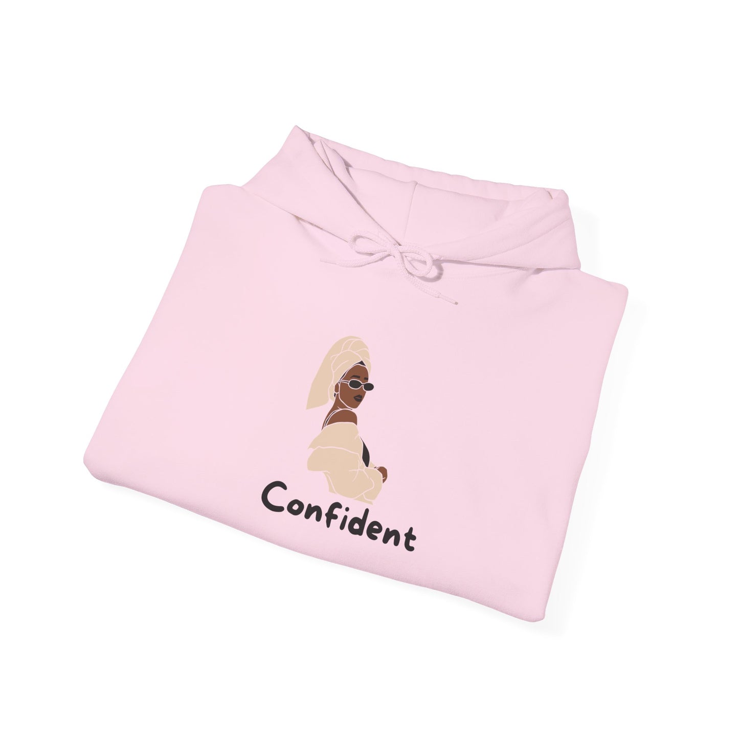 Confident Unisex Hooded Sweatshirt Sweater Pullover Hoodie