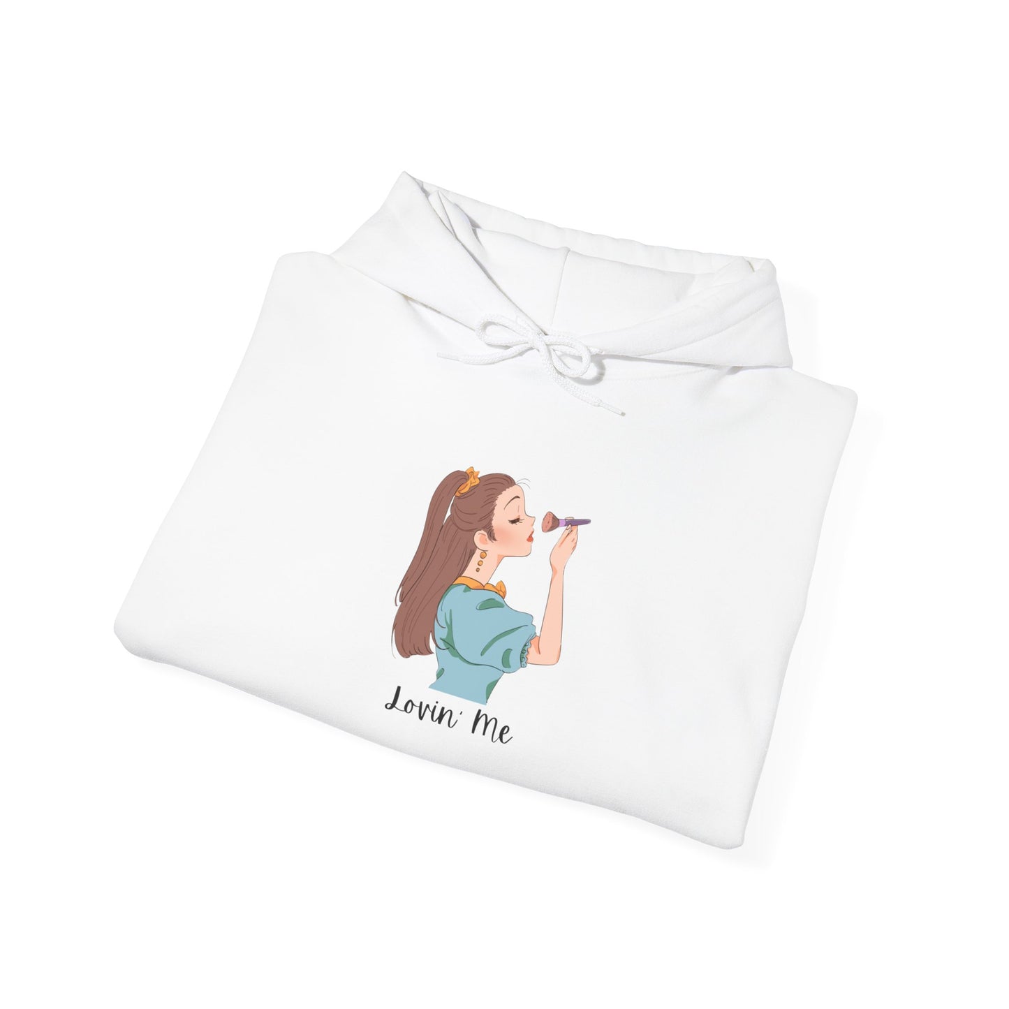 Loving Me Hooded Sweatshirt - Unisex Heavy Blend Sweater Pullover Winter Clothes