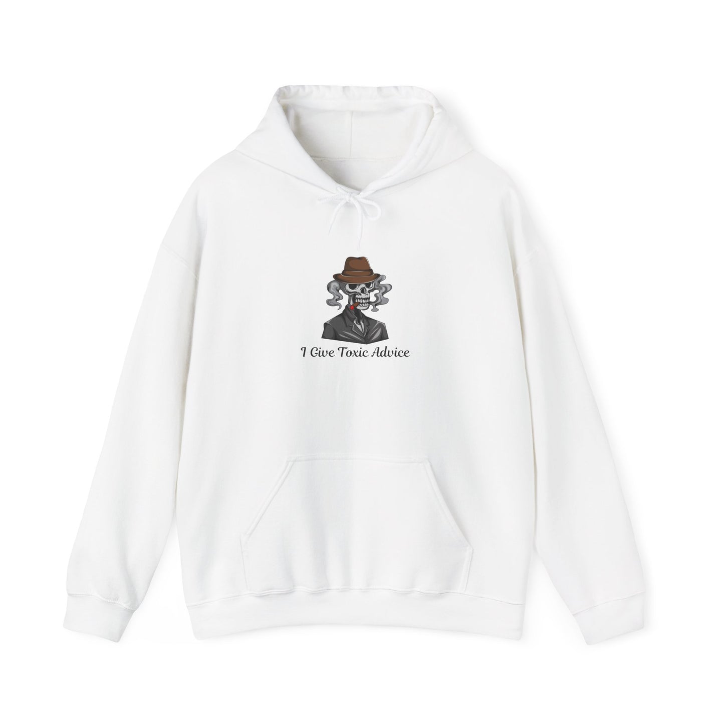 I Give Toxic Advice Unisex Hoodie - Stylish Heavy Blend Sweatshirt for Humor Lovers Toxic Bad Boy Bad Girl Evil Pullover Sweater